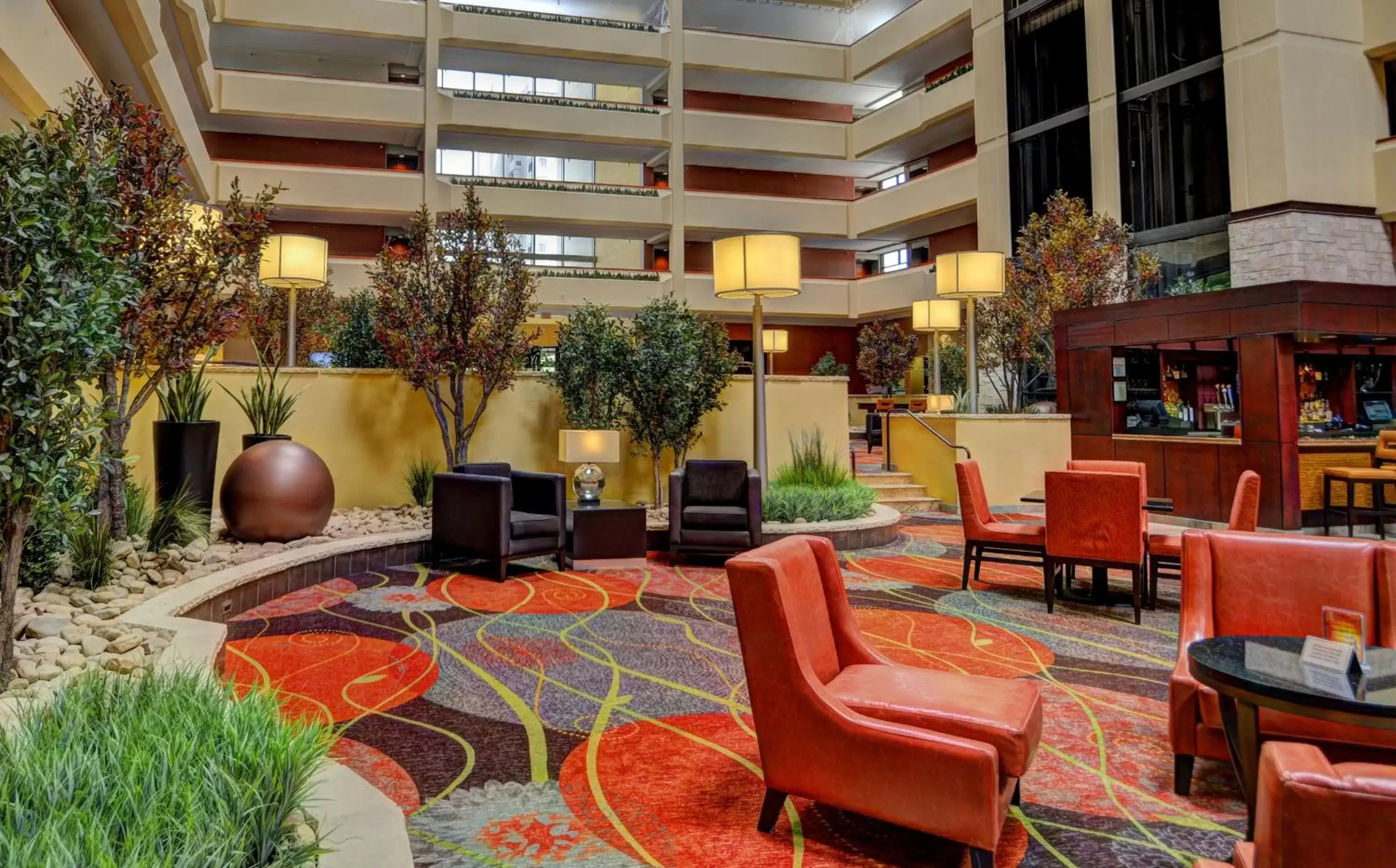 Lobby or reception in University Plaza Hotel