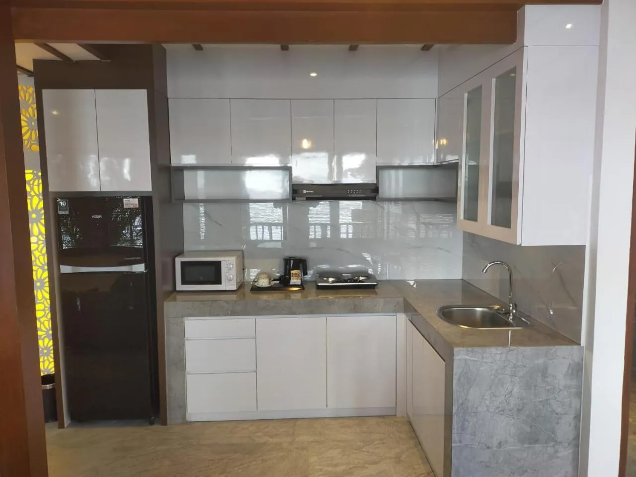 Kitchen or kitchenette in Batam View Beach Resort
