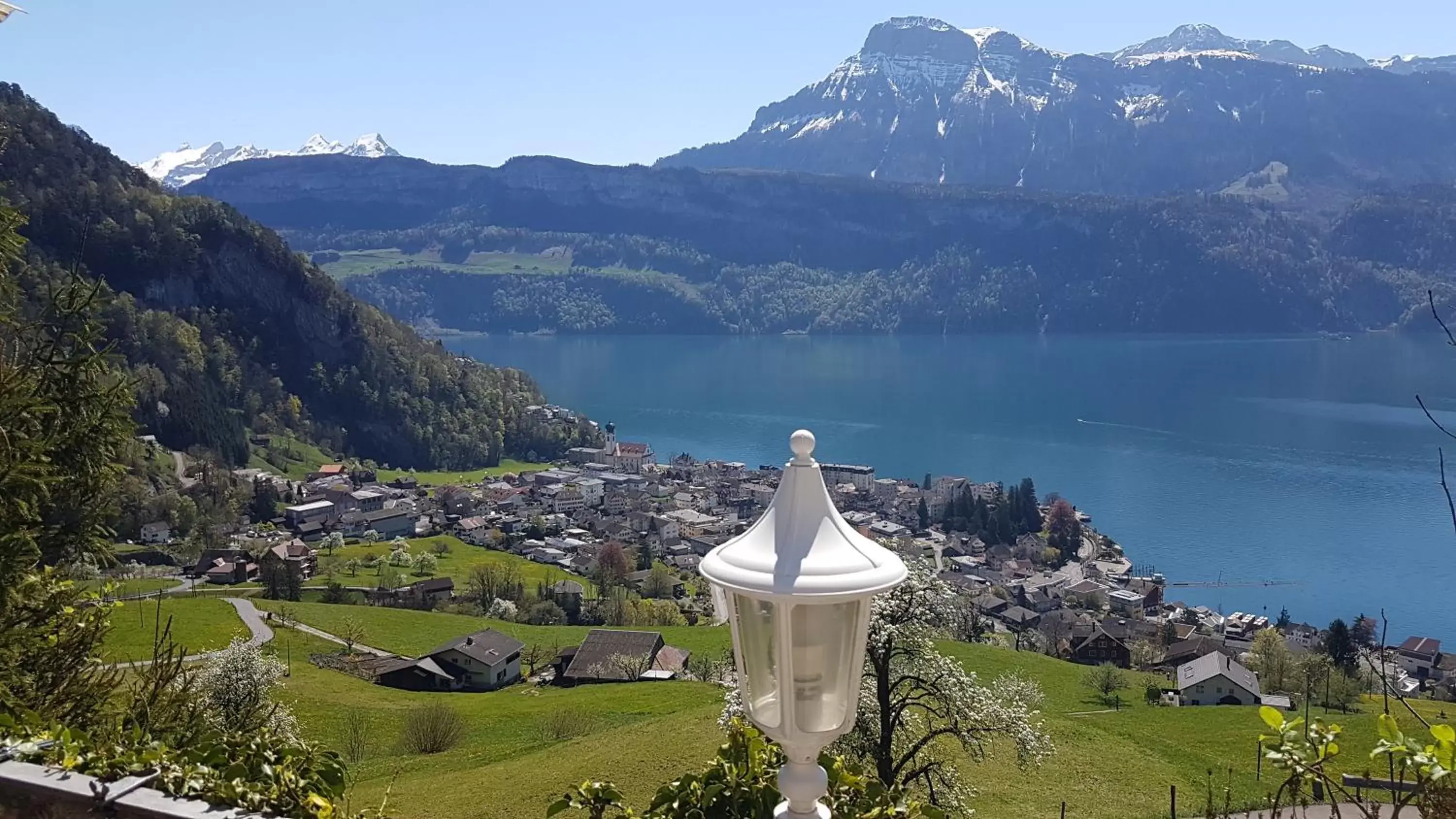 Restaurant/places to eat, Bird's-eye View in Gasthaus Platten