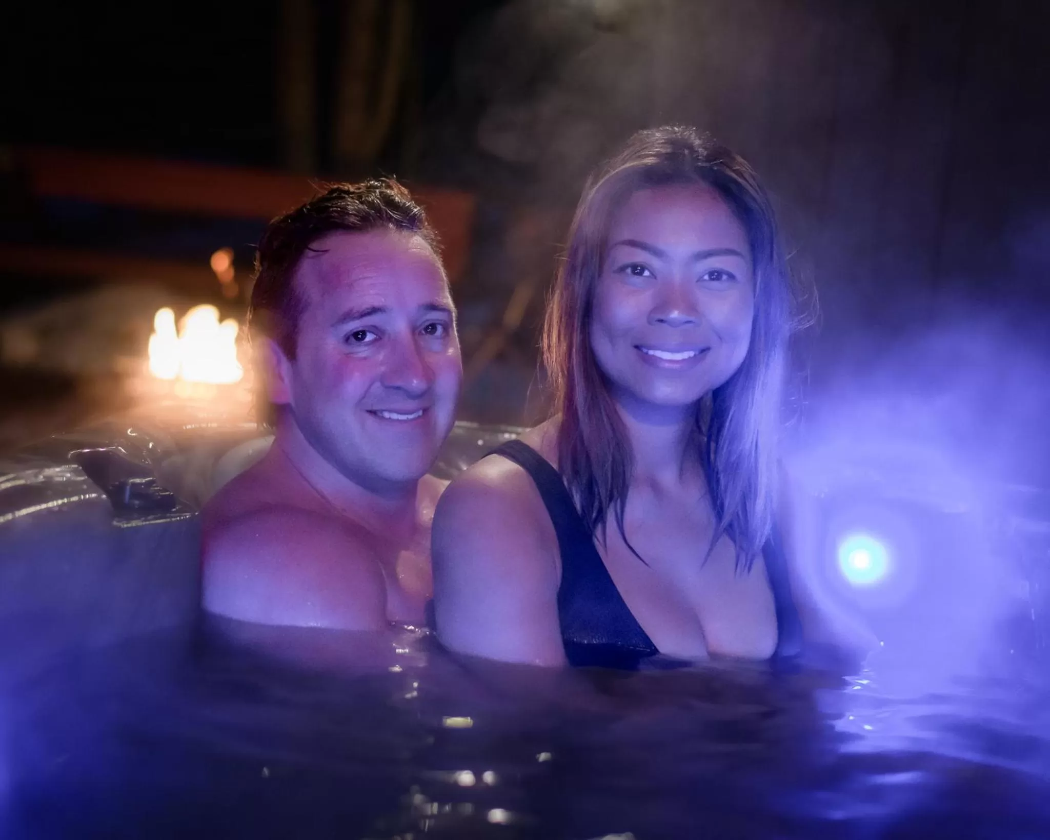 Hot Tub in Barefoot Villas and Retreat