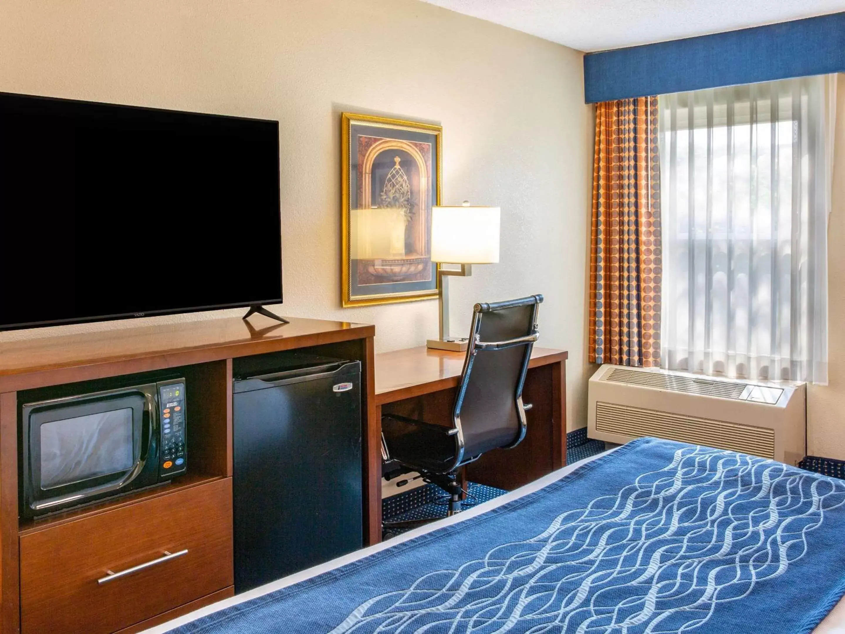 Bedroom, TV/Entertainment Center in Comfort Inn Piketon