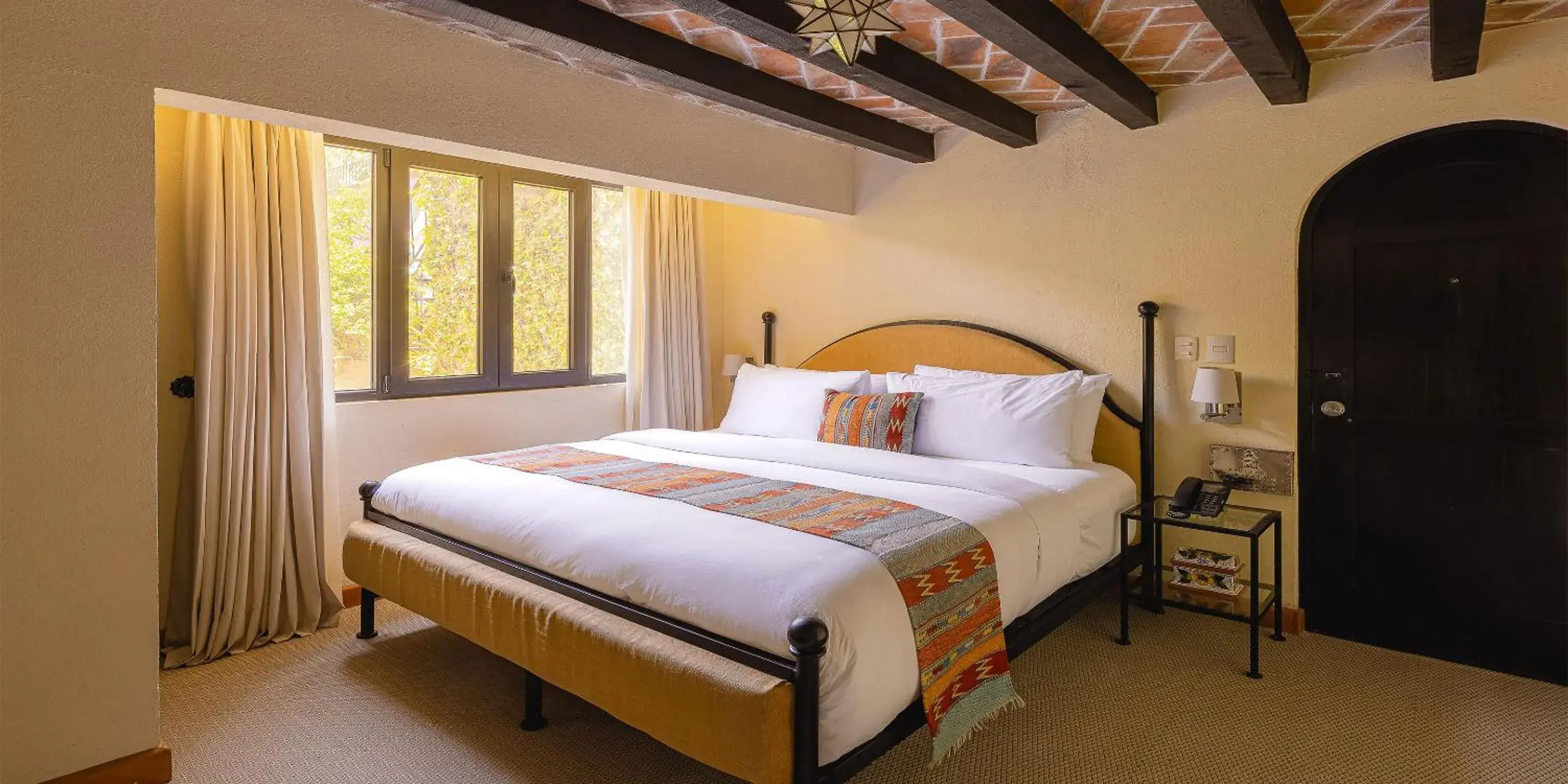 Photo of the whole room, Bed in Hacienda El Santuario San Miguel de Allende