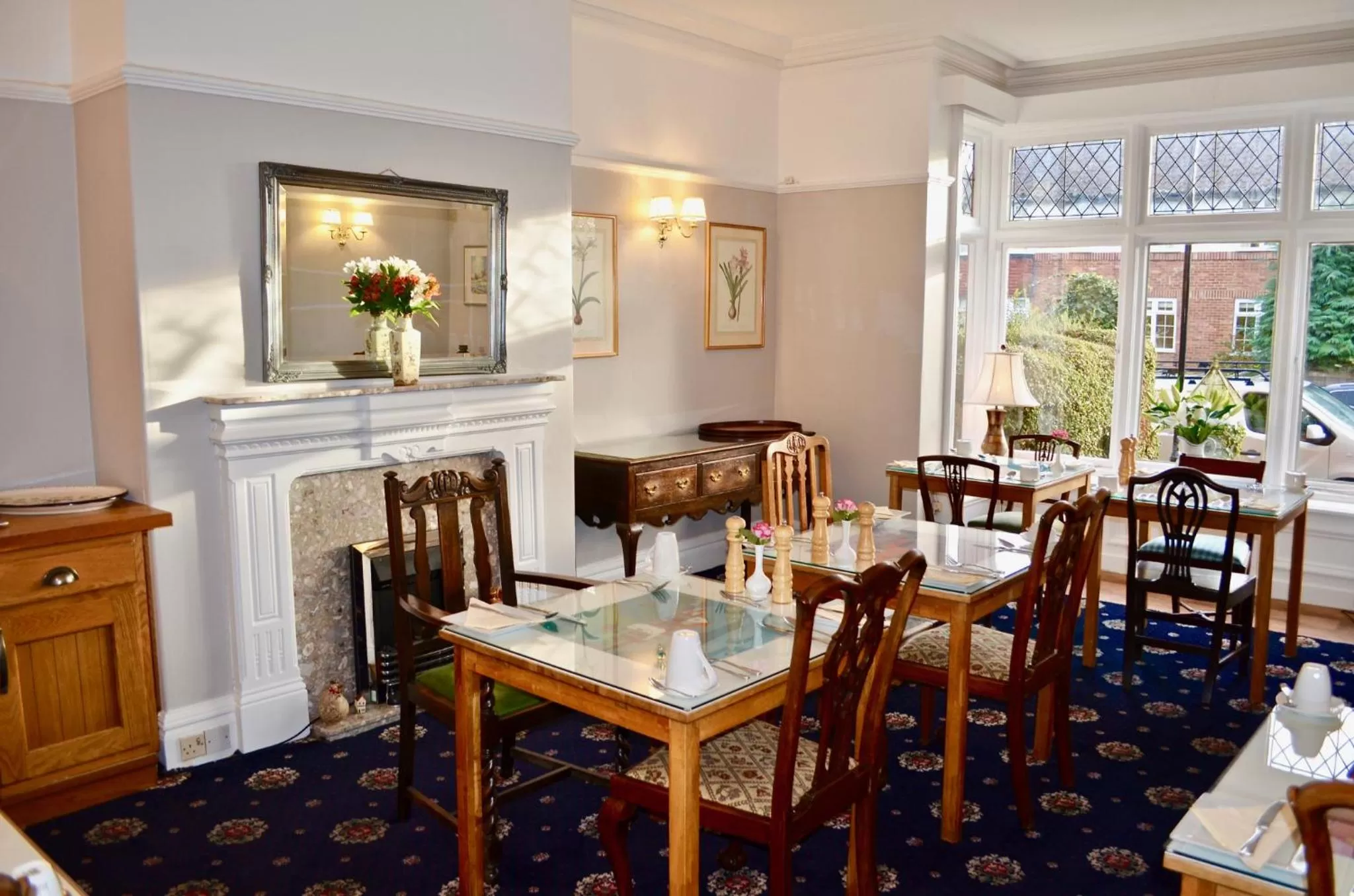 Dining area in St George's Guest House