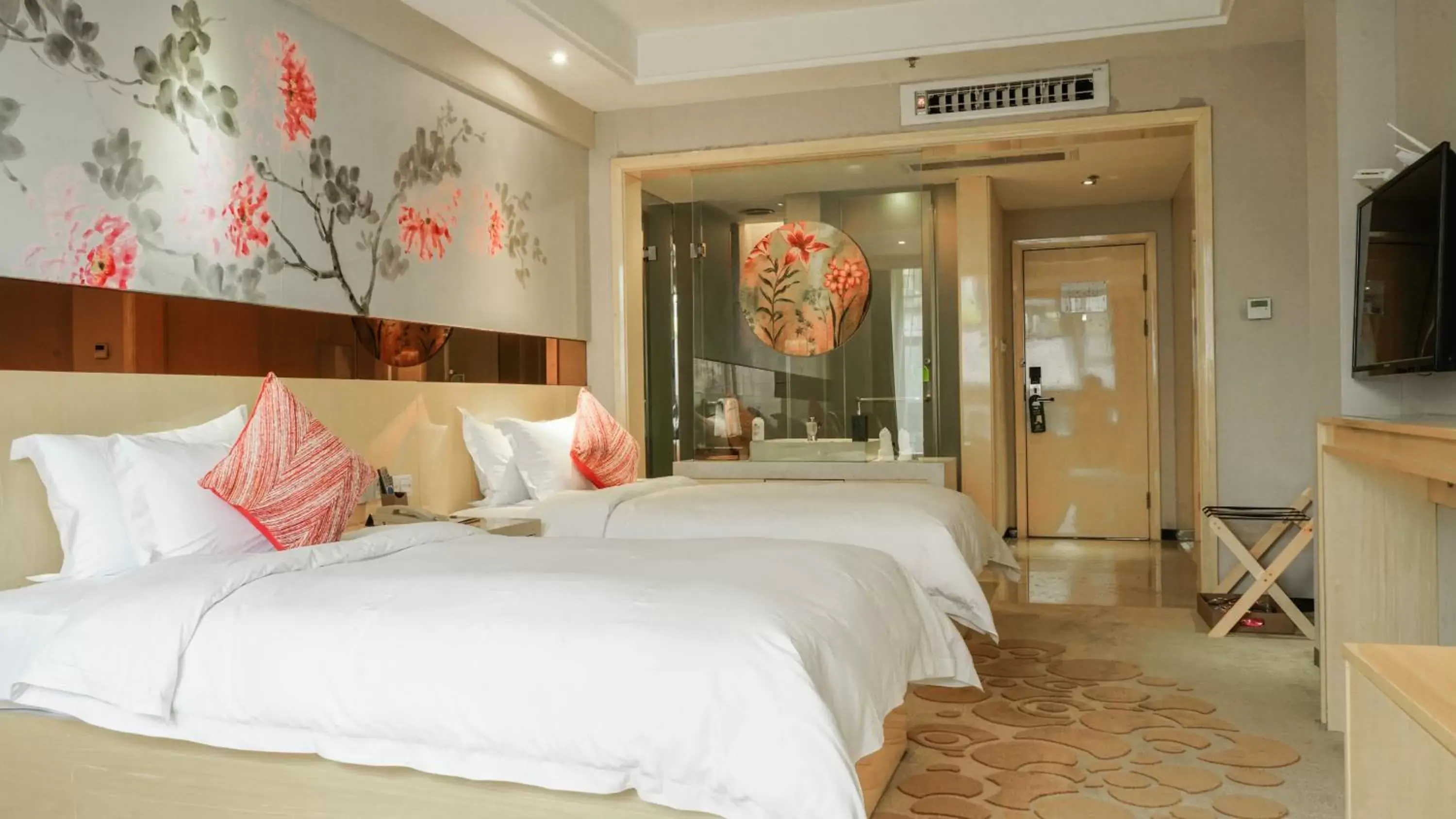 Bedroom, Bed in Paco Hotel Ouzhuang Metro Guangzhou-Free shuttle to Canton fair