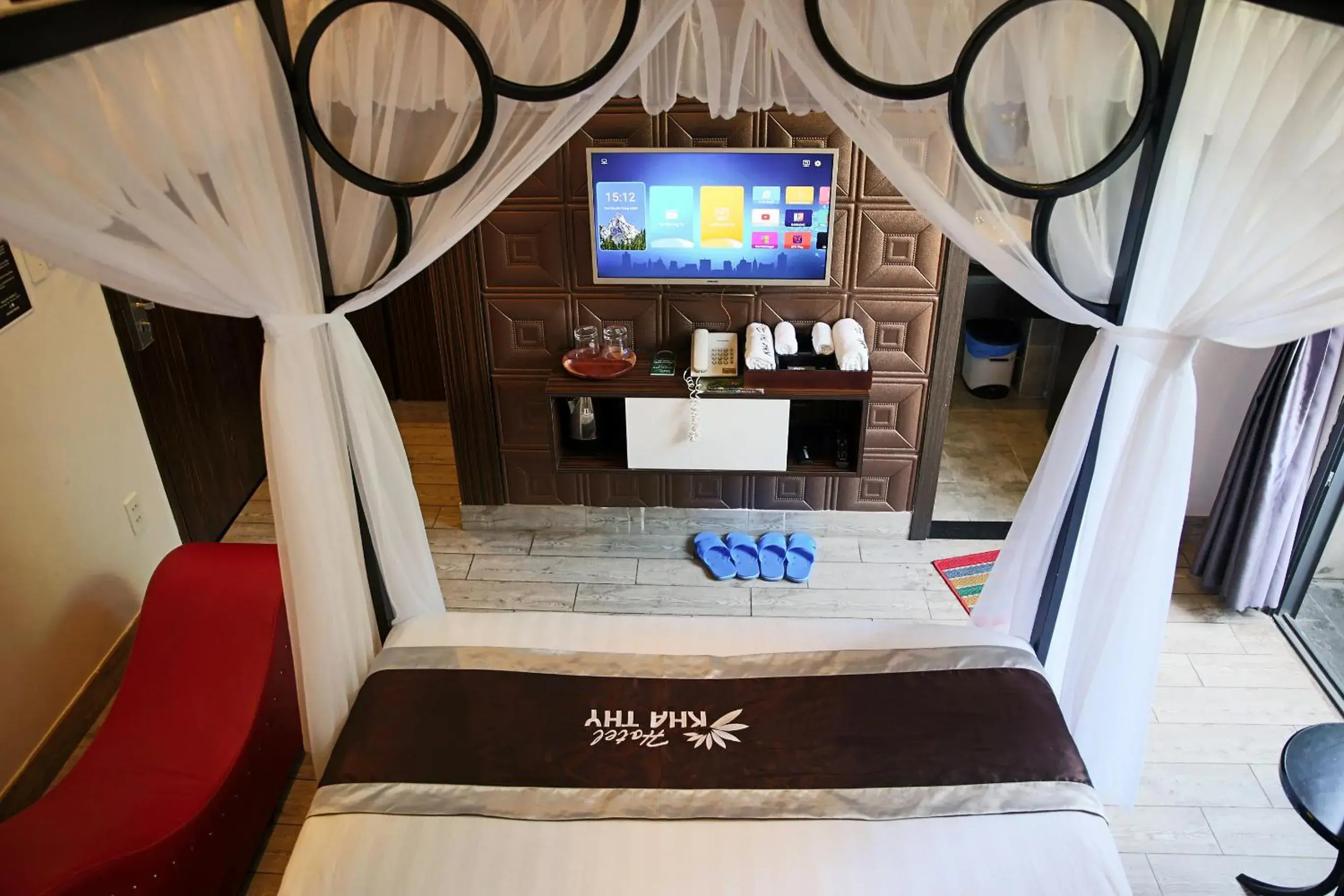 Bedroom in Kha Thy Hotel