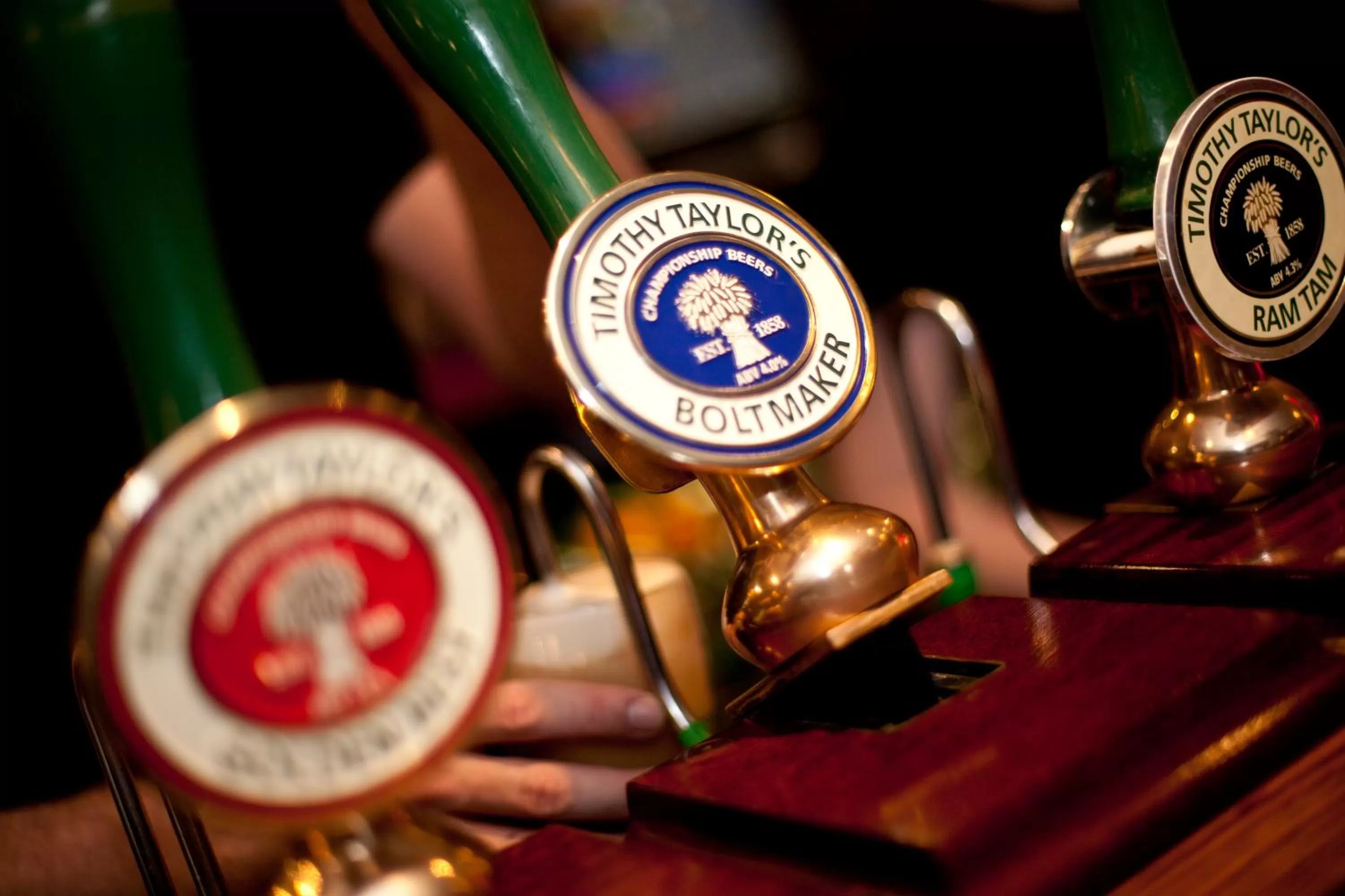 Alcoholic drinks in The Fleece Inn