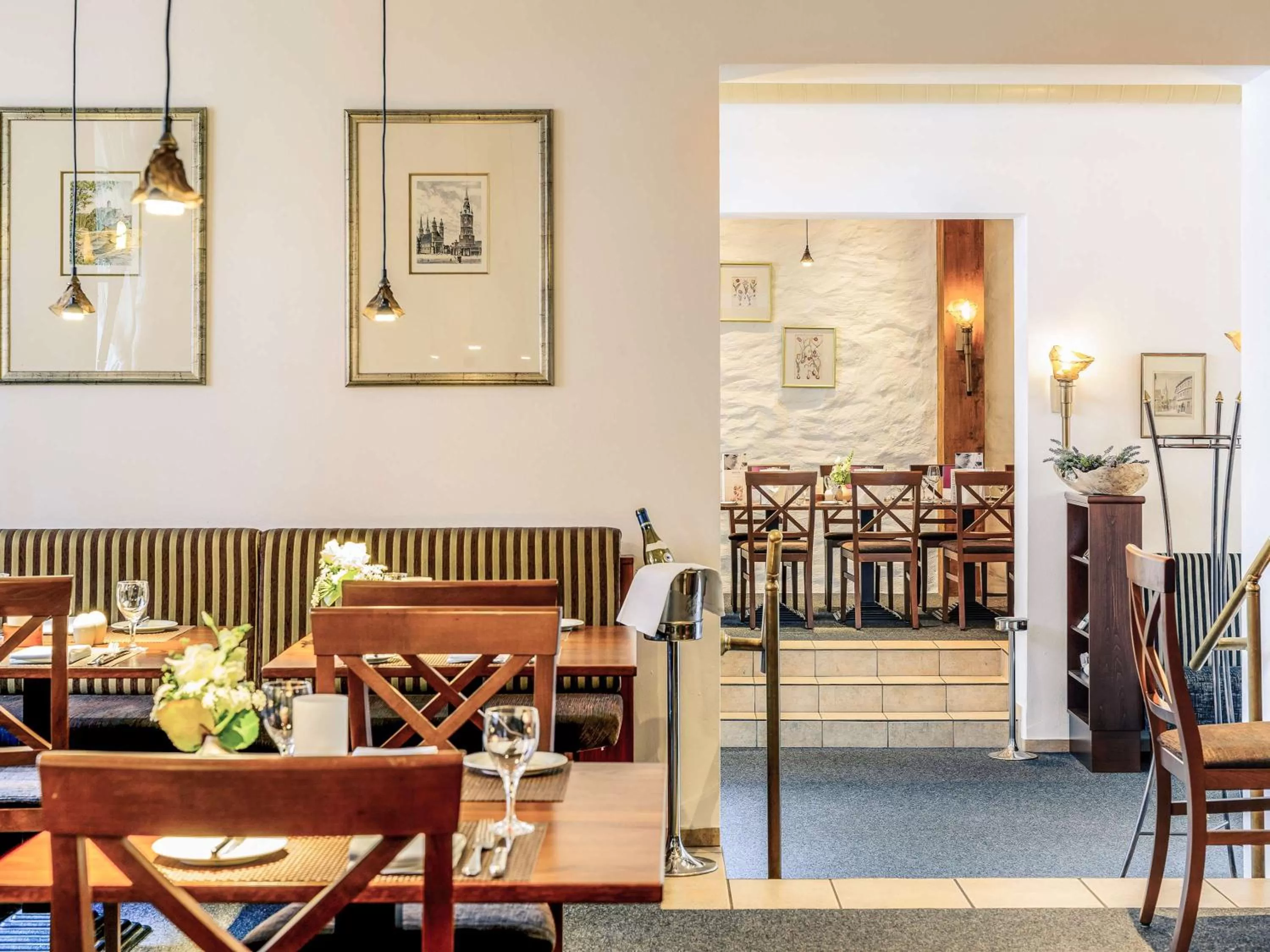 Restaurant/places to eat in Mercure Hotel Erfurt Altstadt