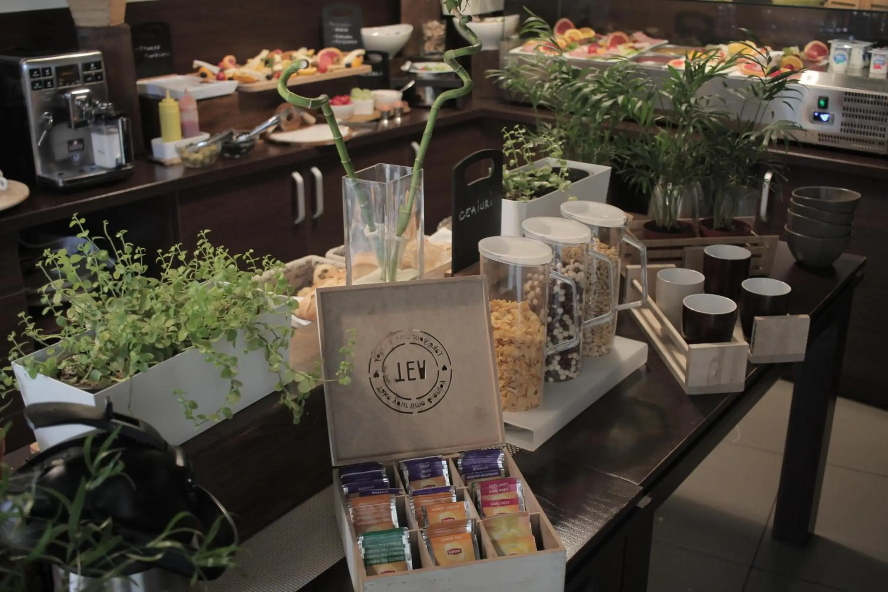 Buffet breakfast in Hotel Galaxy Buffet breakfast in Hotel Galaxy