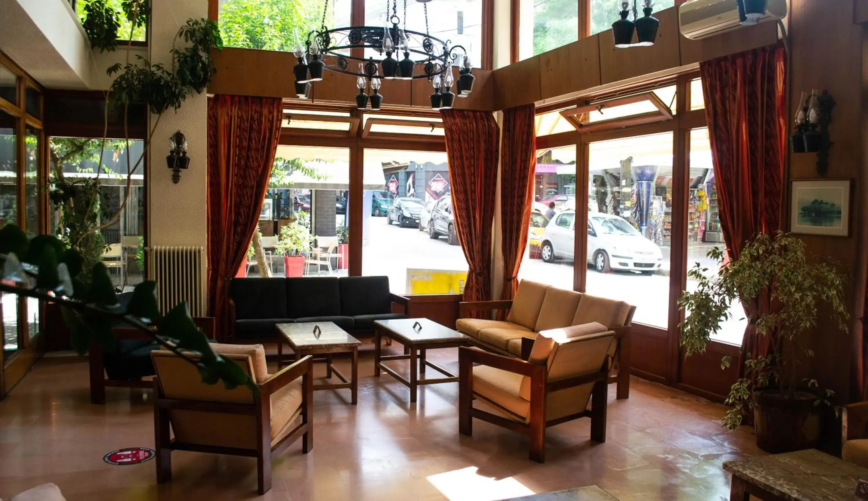 Lobby or reception in Egnatia Hotel