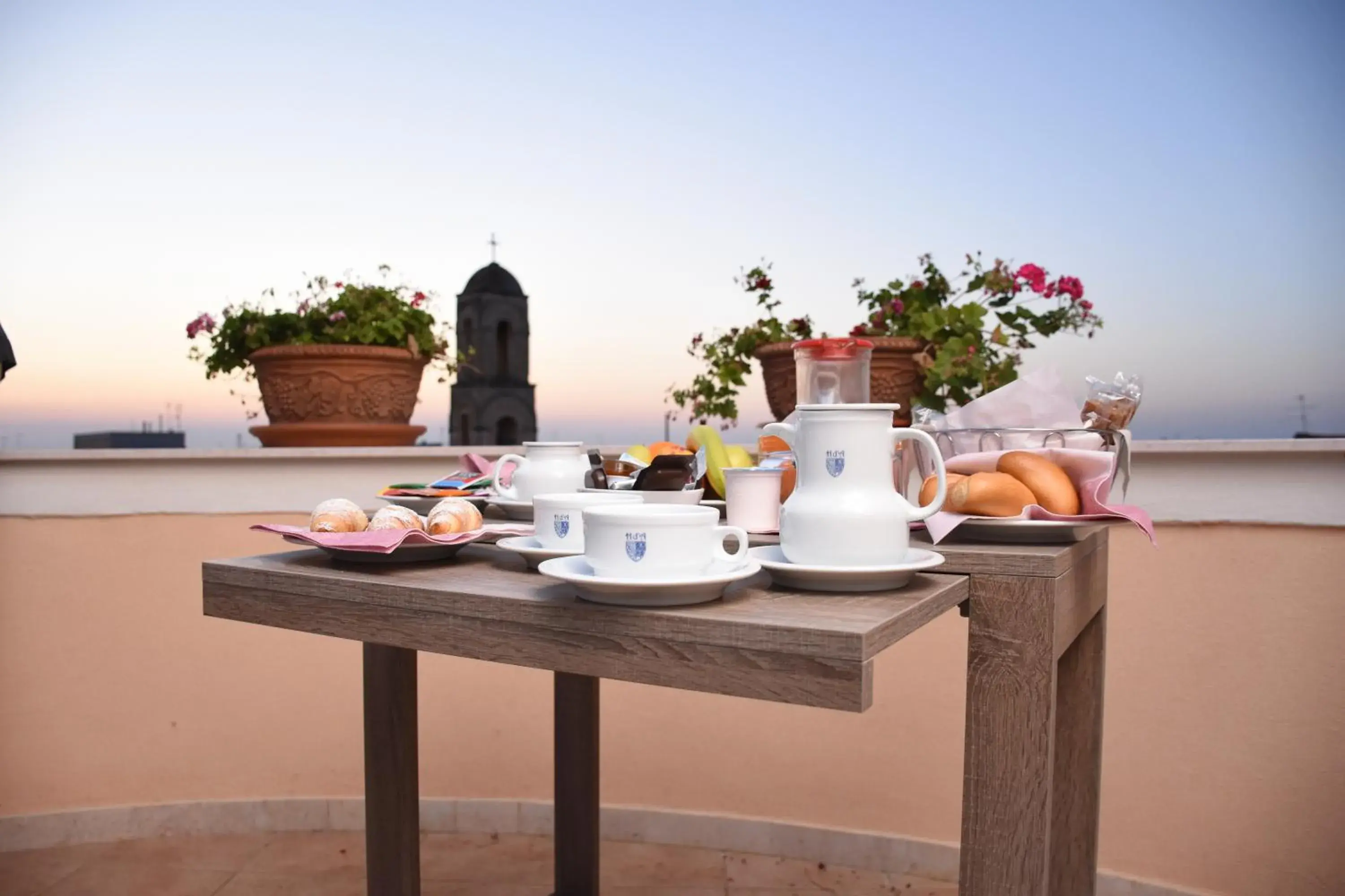 Balcony/Terrace in Hotel d'Altavilla