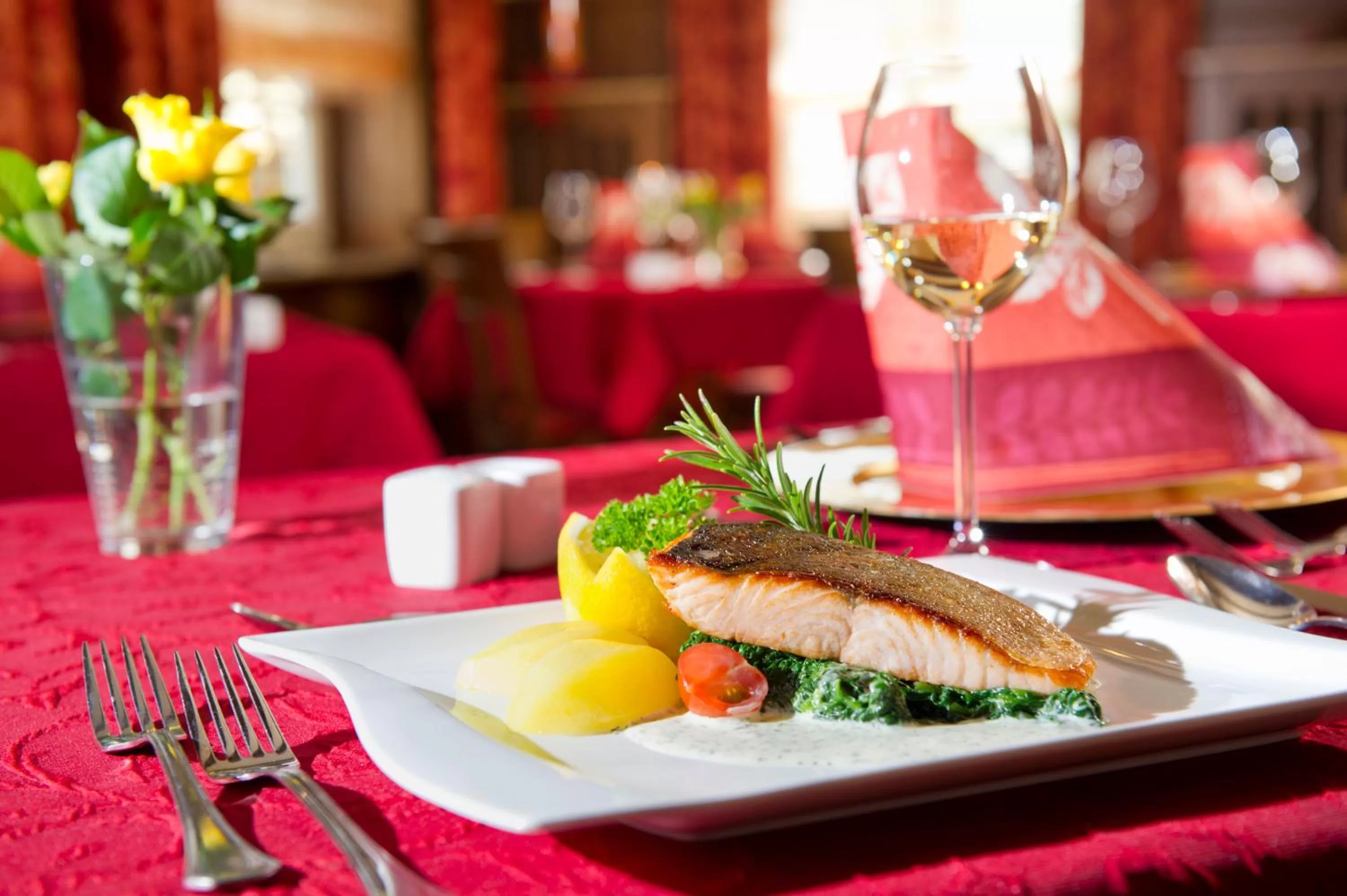 Food close-up in Hotel Storck