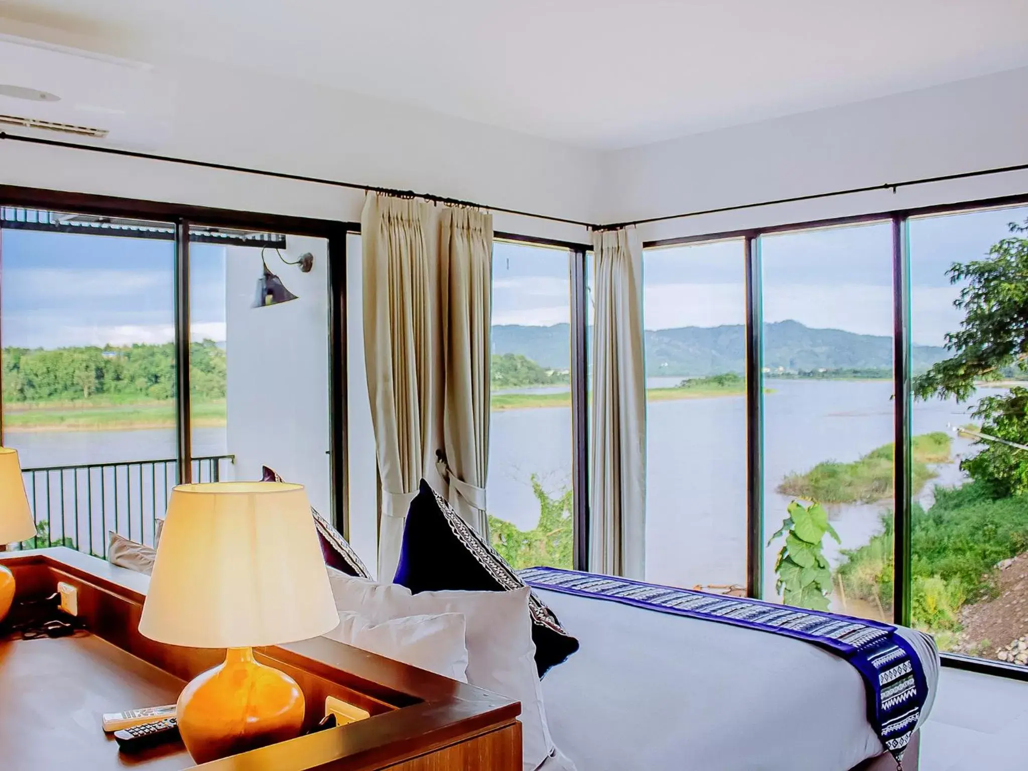 River view in Fortune Riverview Hotel Chiang Khong