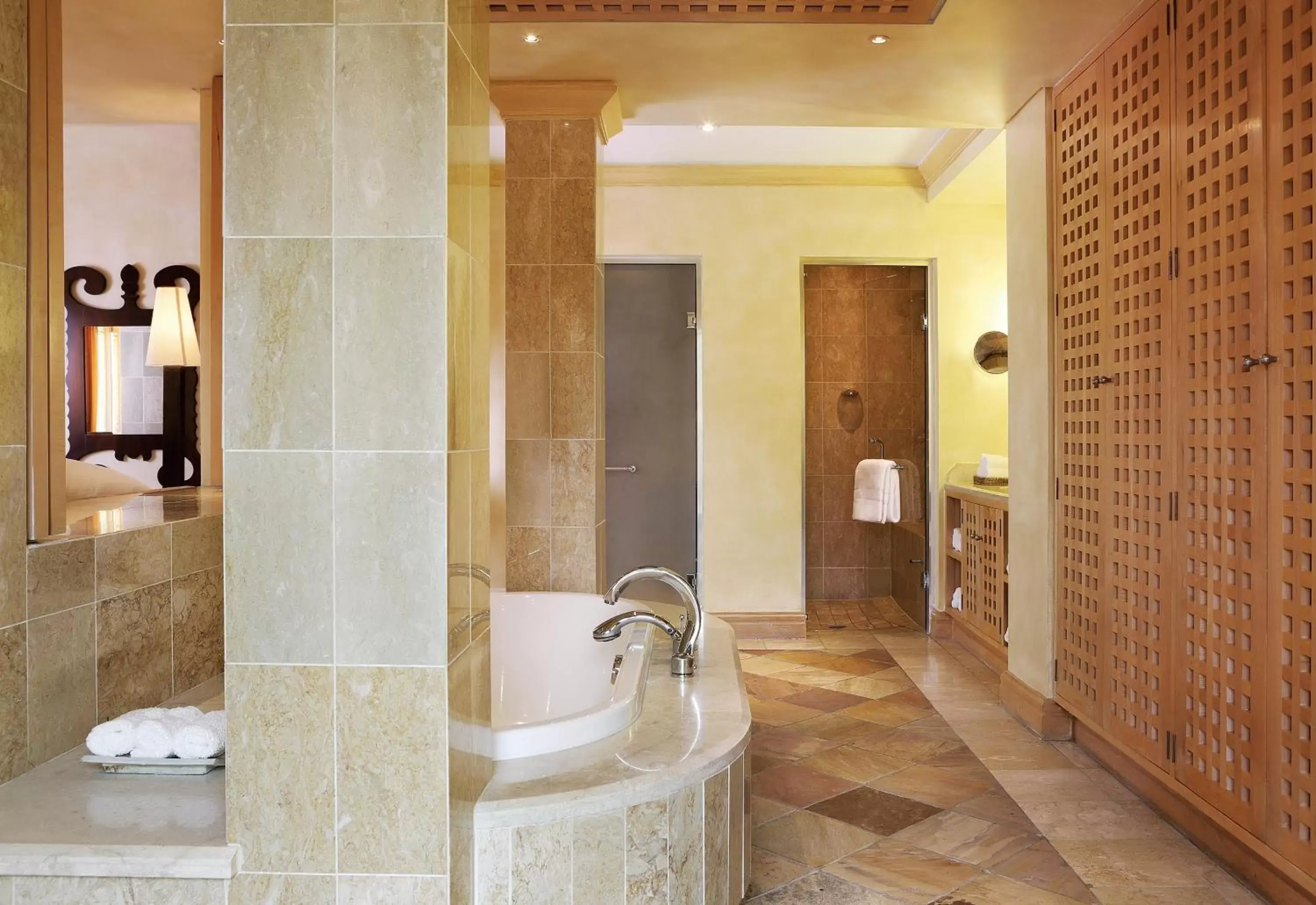 Bathroom in Saxon Hotel, Villas & Spa