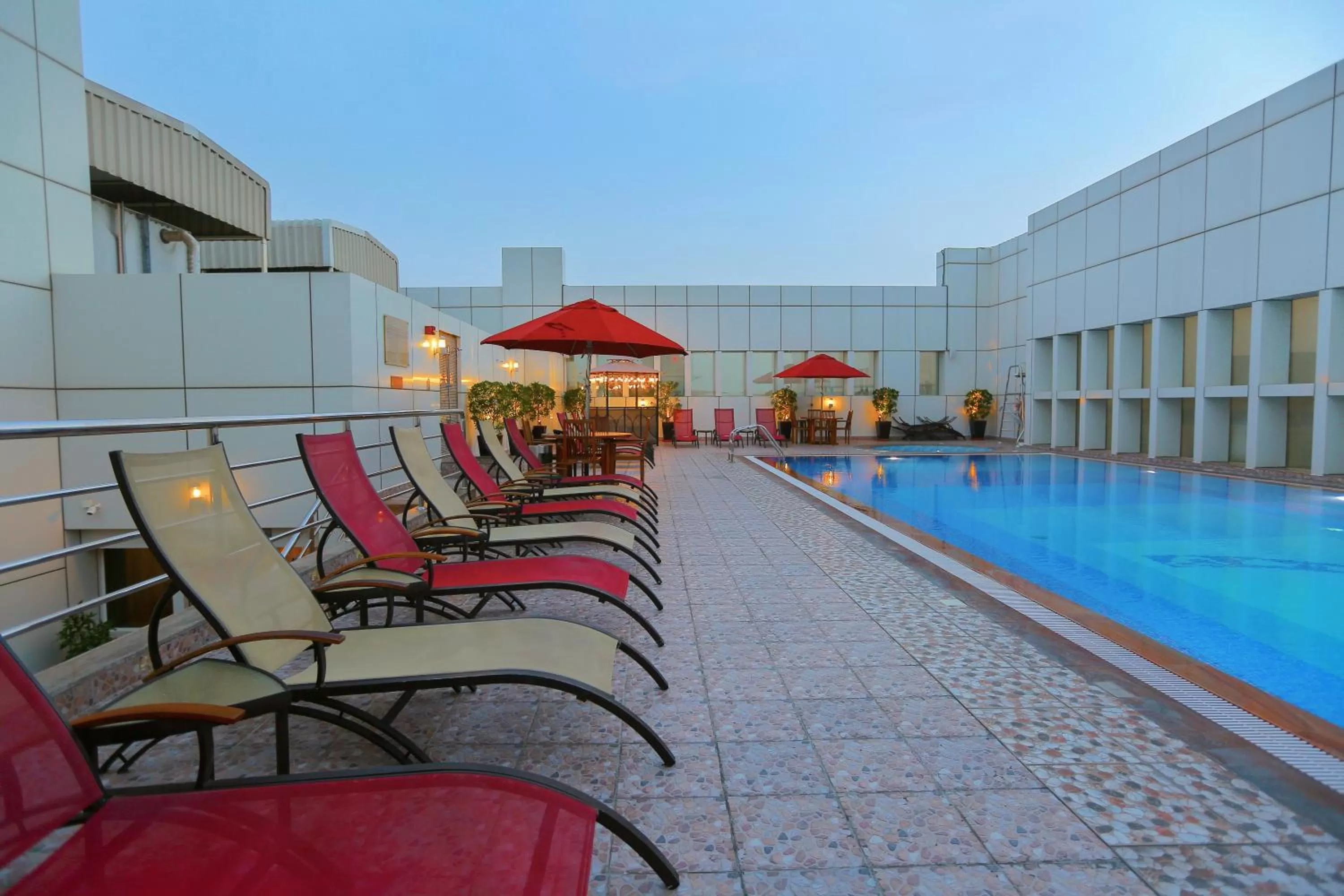 Swimming pool in Ivory Grand Hotel Apartments