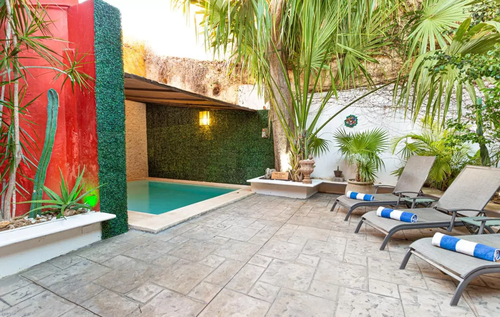Patio, Swimming Pool in Viva Merida Hotel Boutique