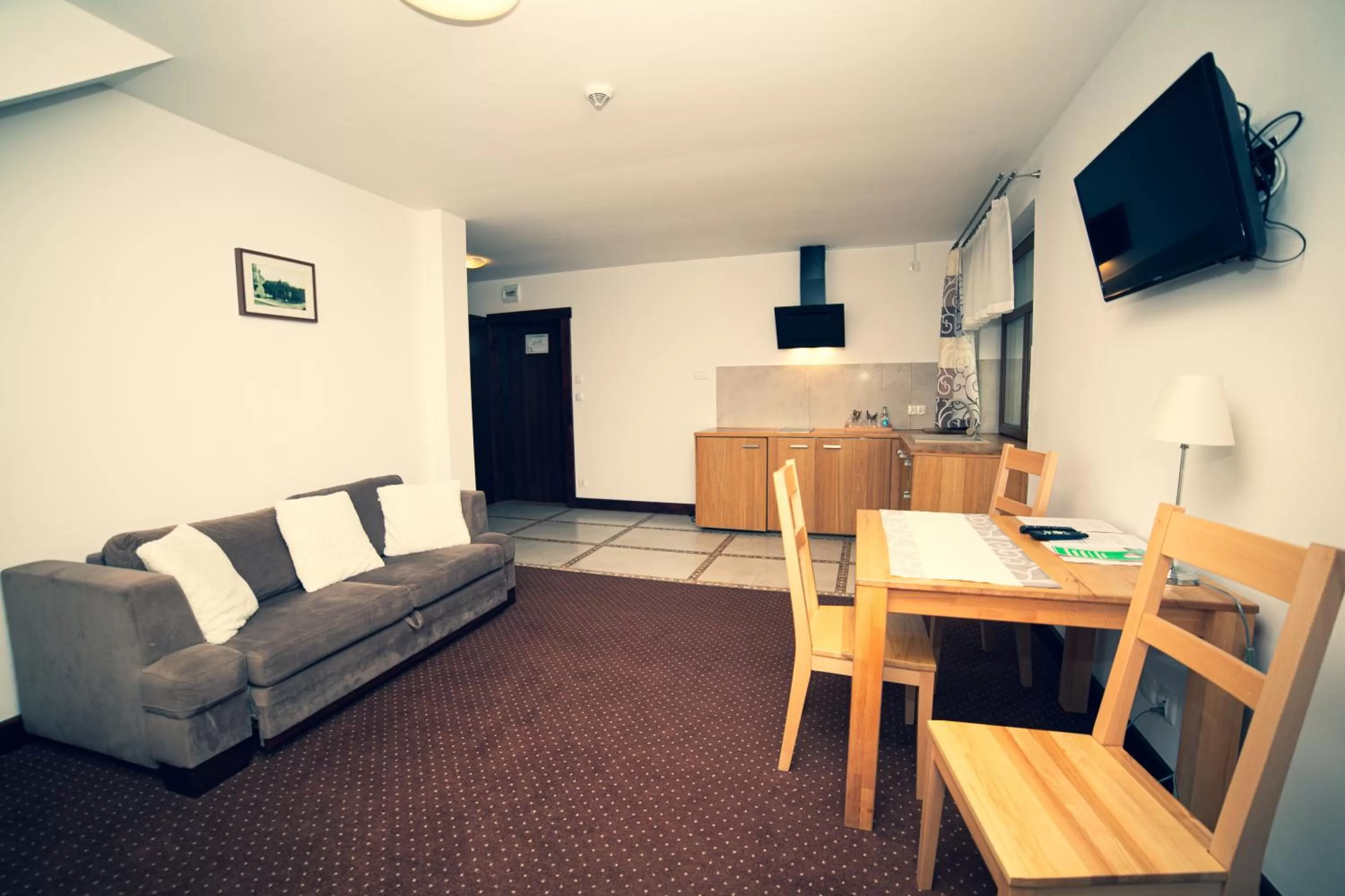 Kitchen or kitchenette in Gościniec Molo