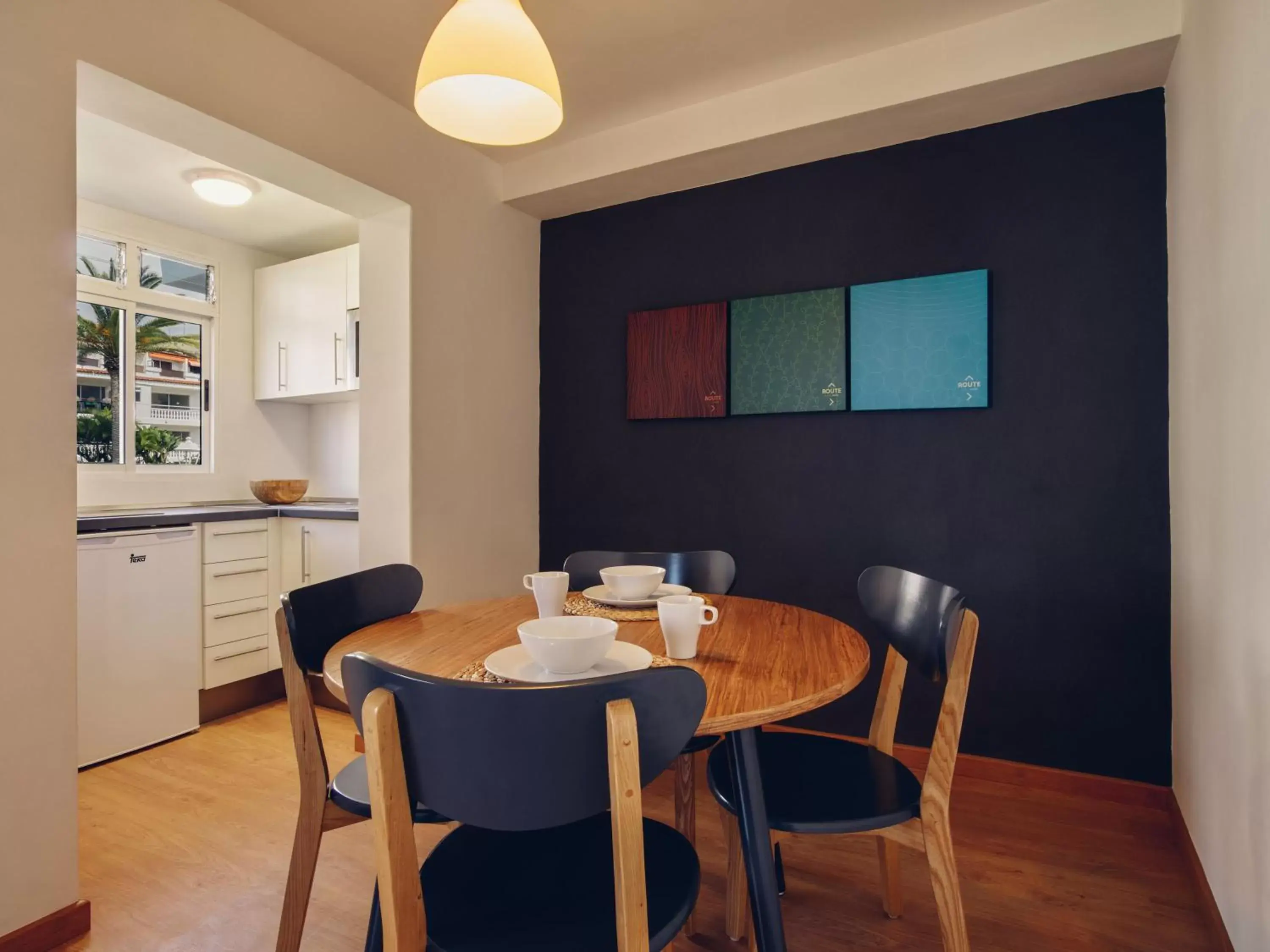 Photo of the whole room, Dining Area in Route Active Hotel