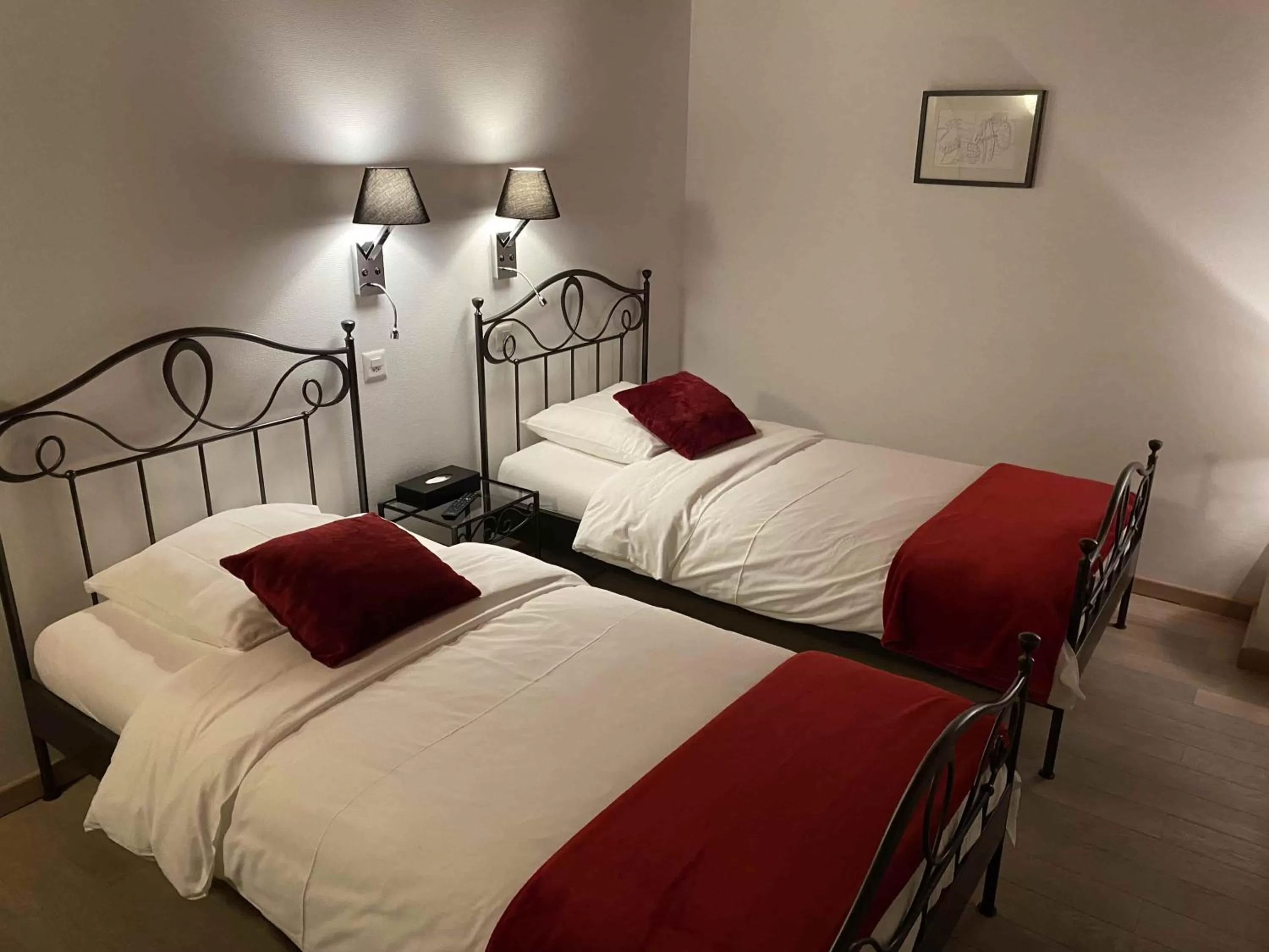 Bed in Auberge de Dully