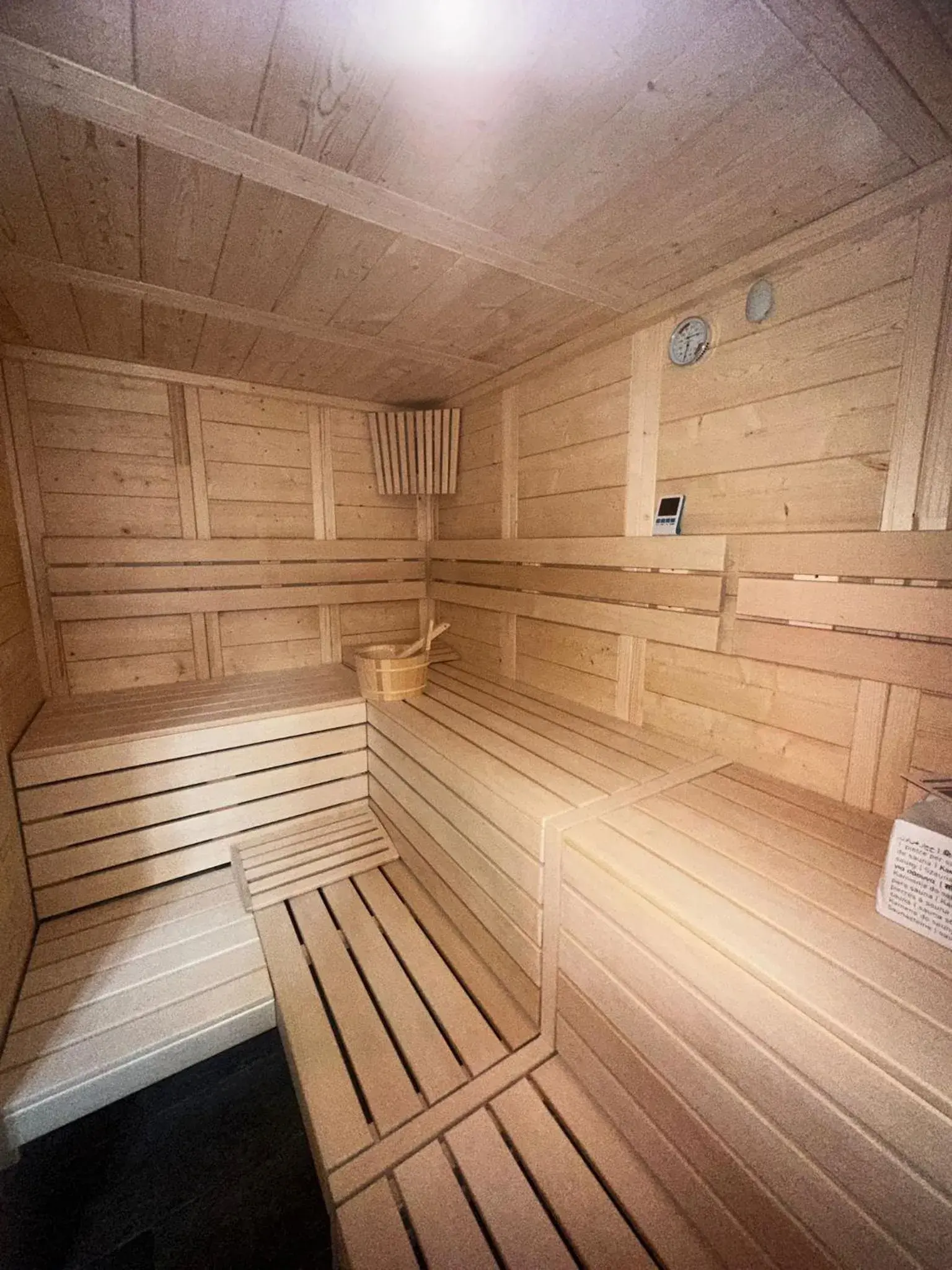 Sauna in Hotel Bulevard Predeal