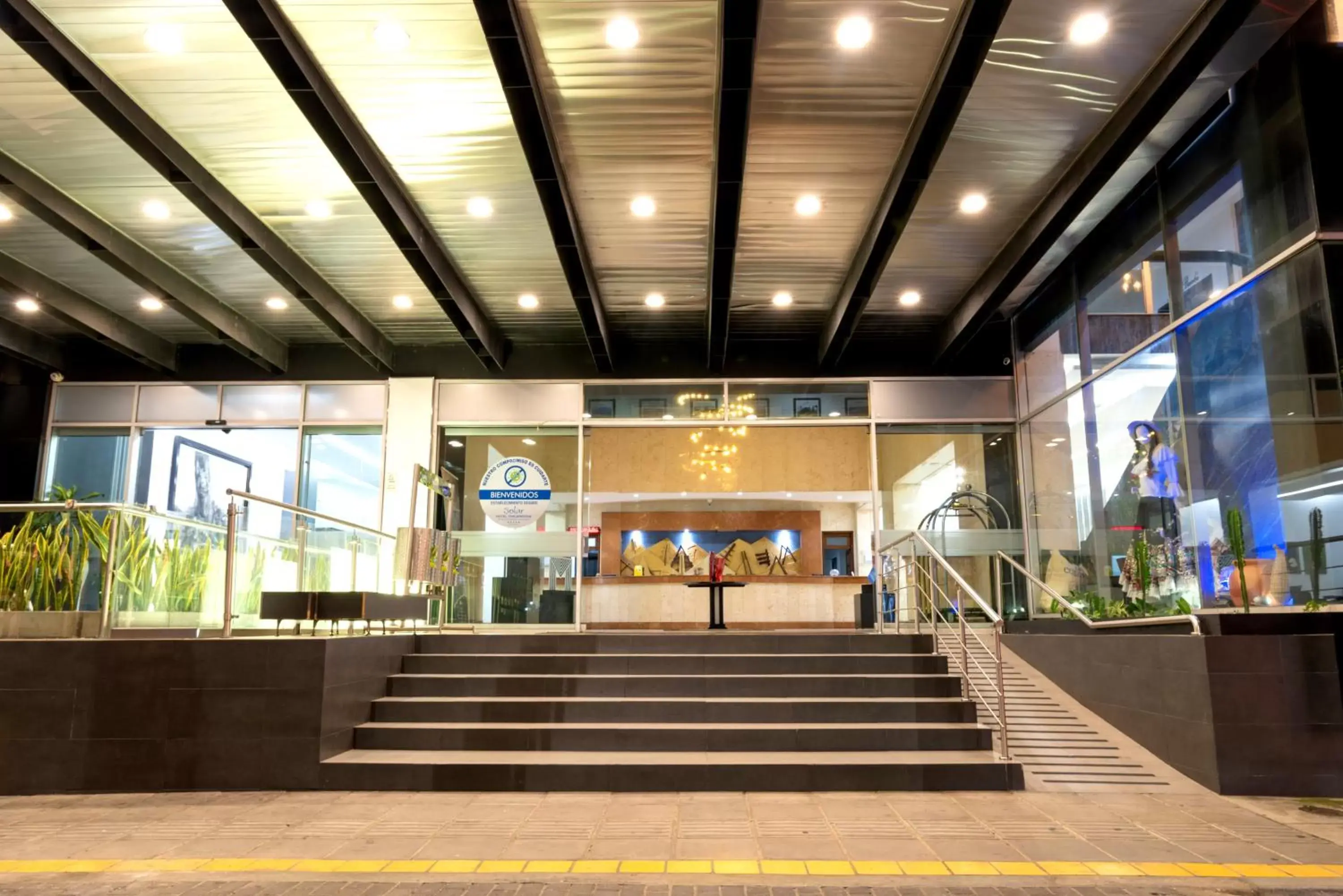 Facade/entrance in Hotel Chicamocha