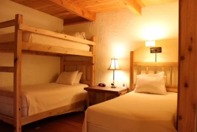 Bedroom, Bed in The Boulder Creek Lodge