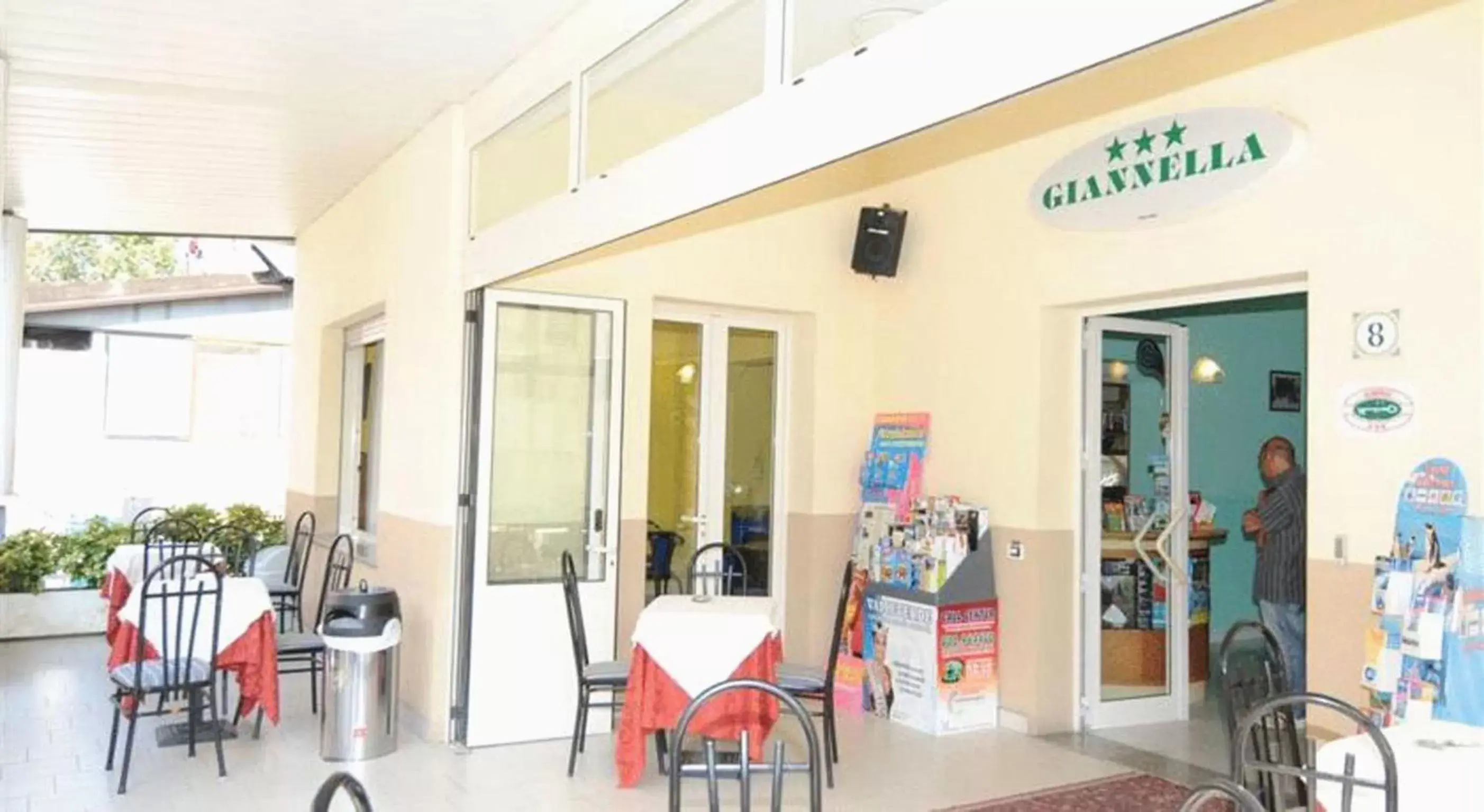 Facade/entrance in Hotel Giannella