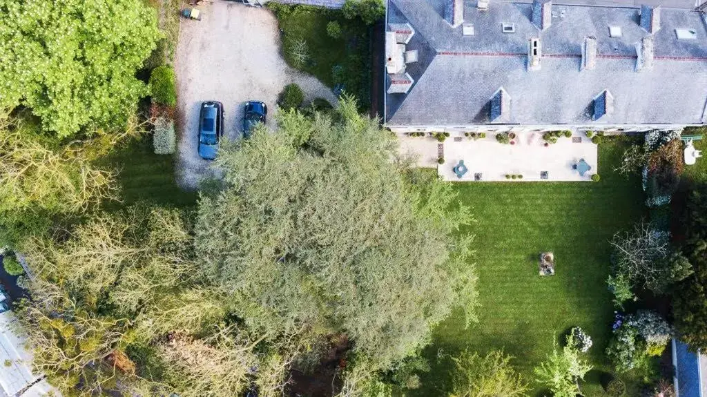 Garden, Bird's-eye View in Clos de Bellefontaine B&B