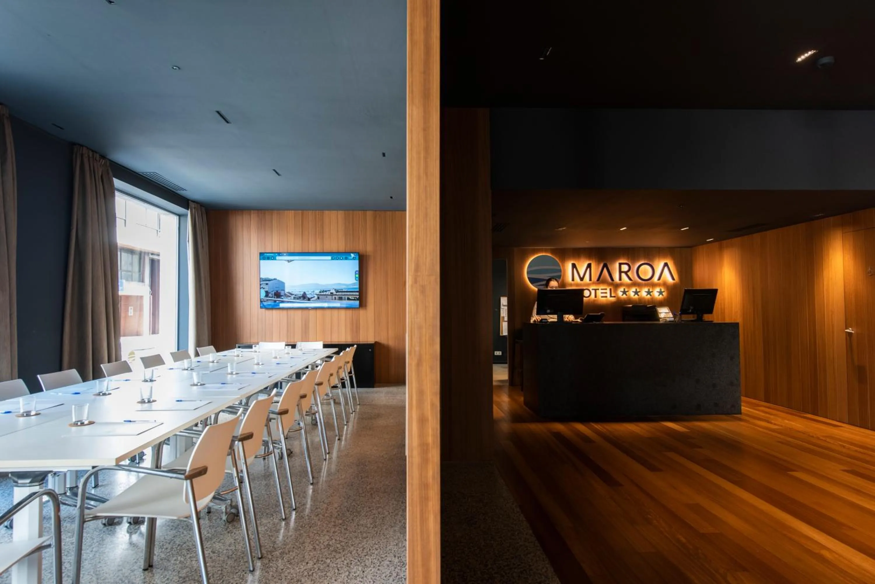 Meeting/conference room in Hotel America Vigo