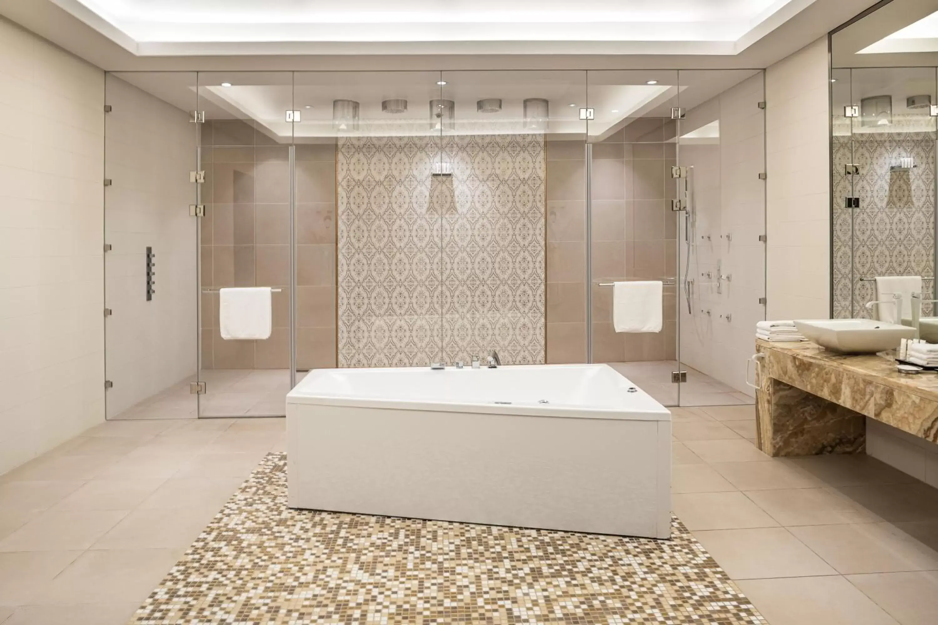 Bathroom in Crowne Plaza Riyadh - RDC Hotel & Convention, an IHG Hotel