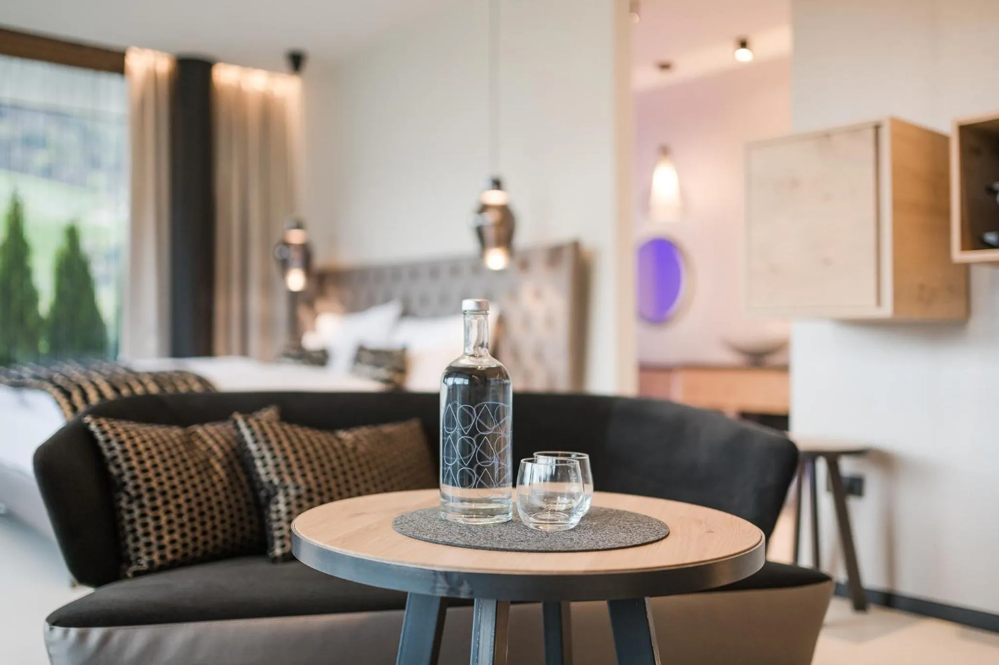 Decorative detail in Hotel Das Dorner