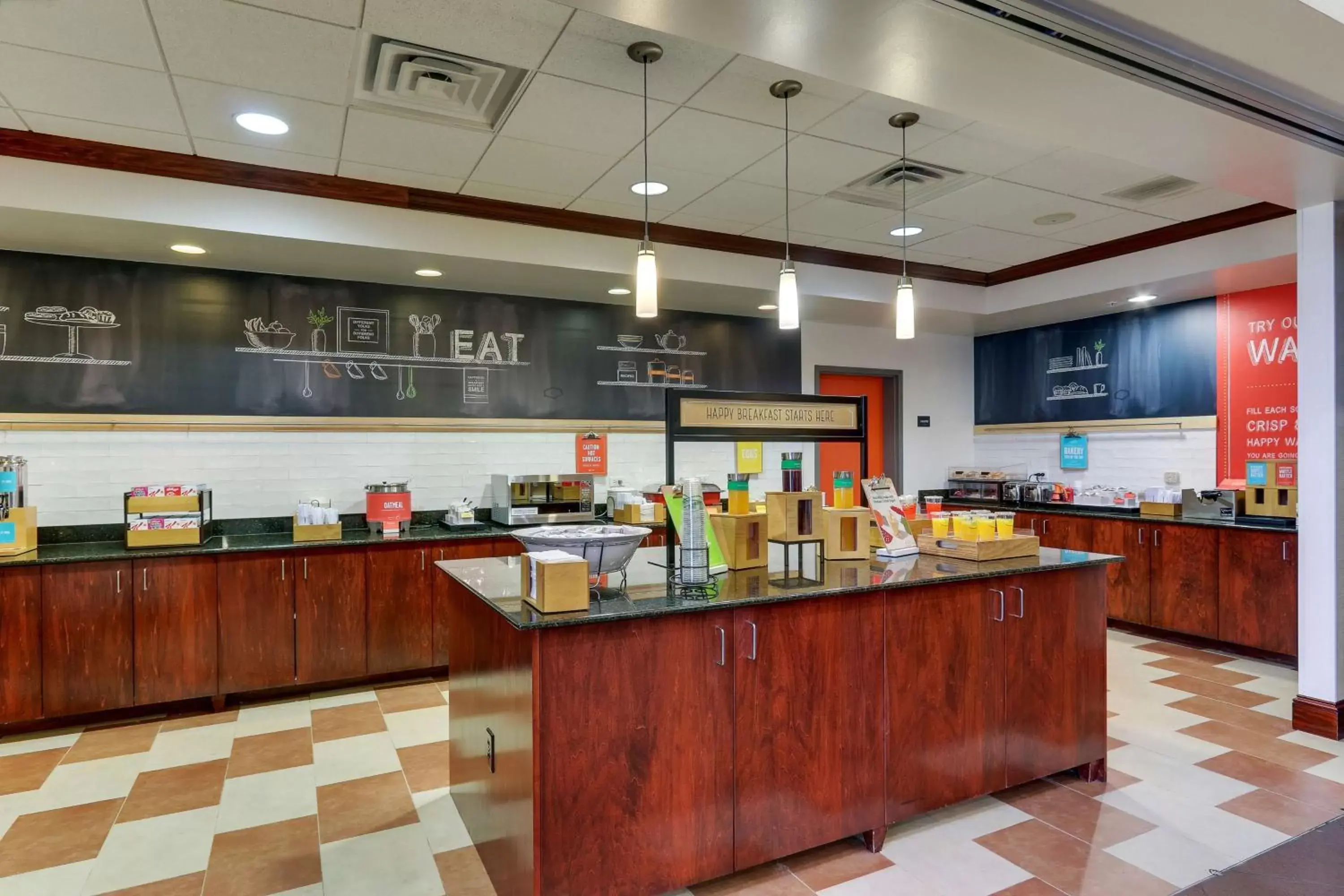 Breakfast, Restaurant/Places to Eat in Hampton Inn & Suites Indianapolis-Airport