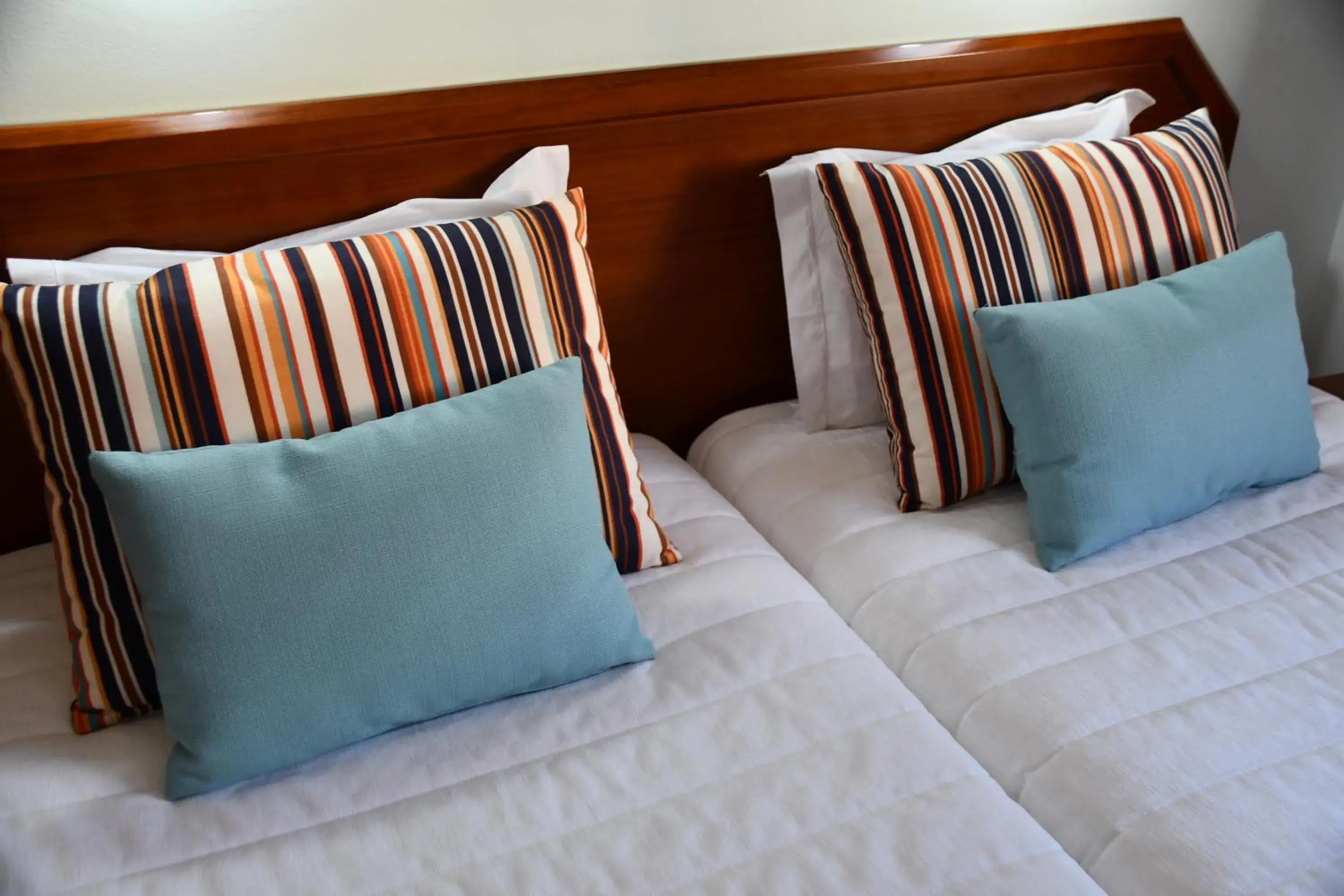 Bed in Hotel Anjos