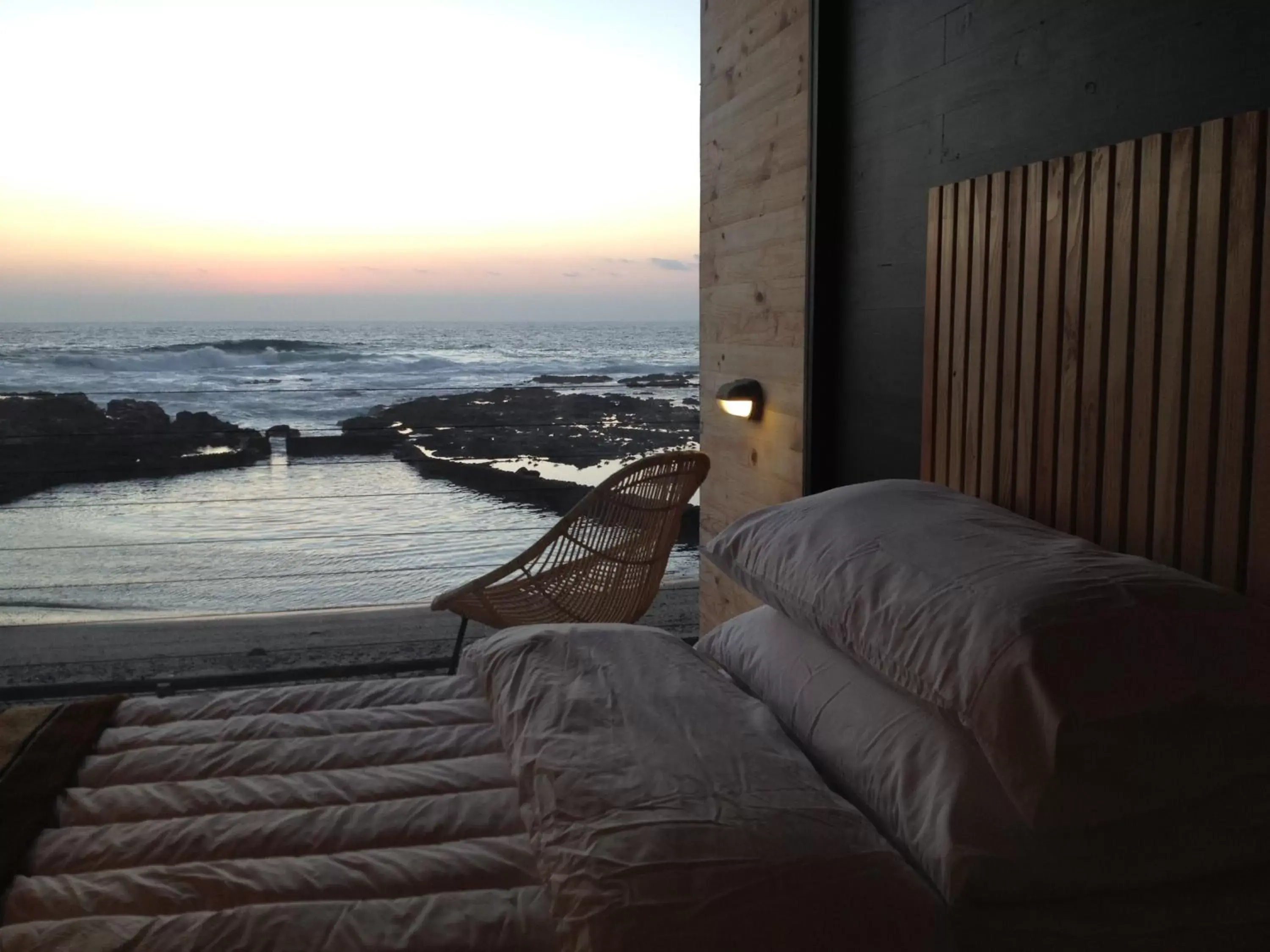 Bed in Hotel Apacheta