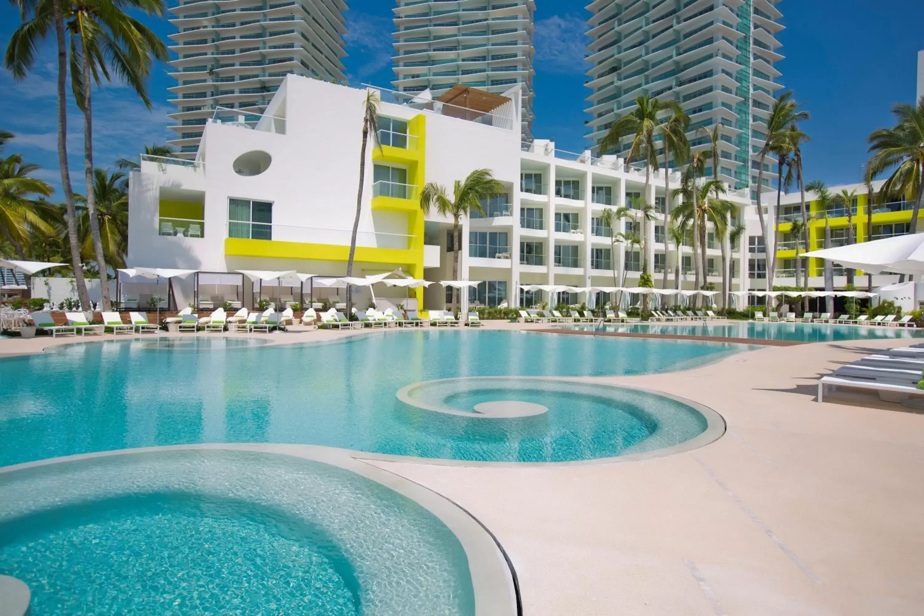 Swimming Pool in The Hacienda at Krystal Grand Puerto Vallarta- All Inclusive