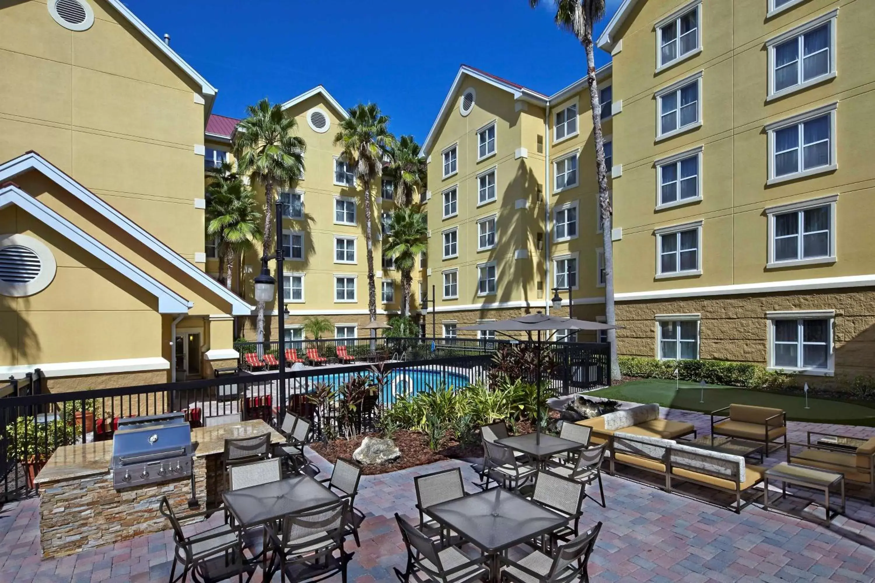 Patio in Homewood Suites by Hilton Lake Mary