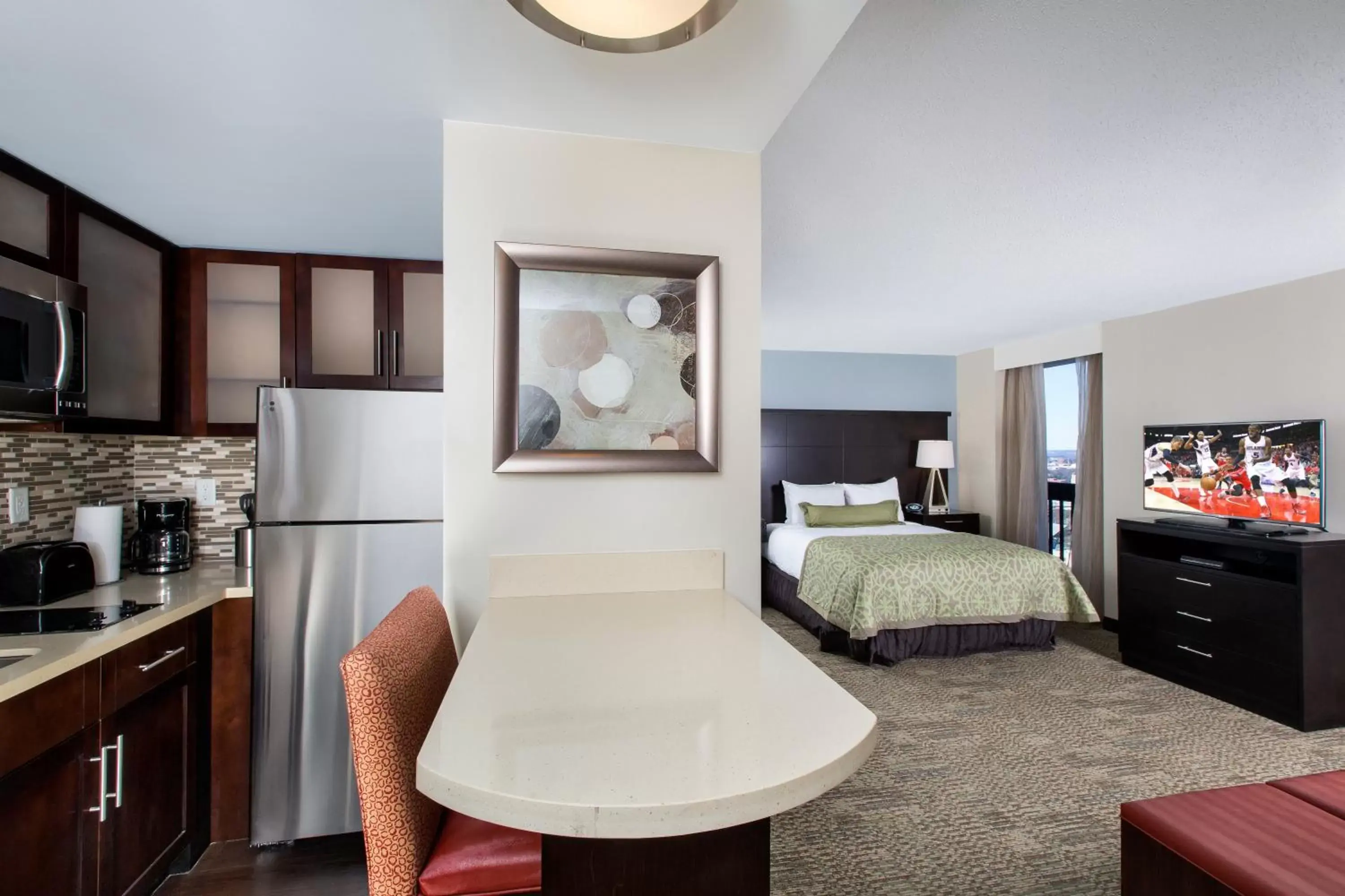 Photo of the whole room, Room Photo in Staybridge Suites Atlanta - Midtown, an IHG Hotel