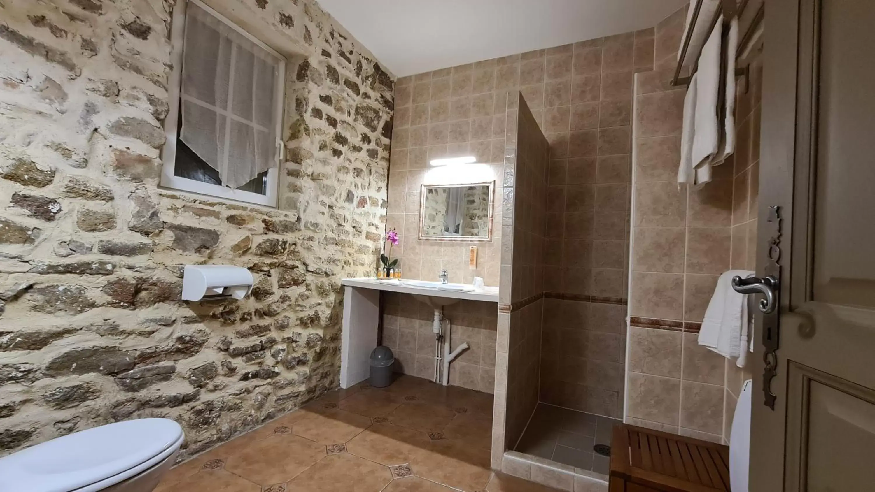 Shower, Bathroom in La Bastide Saint Bach