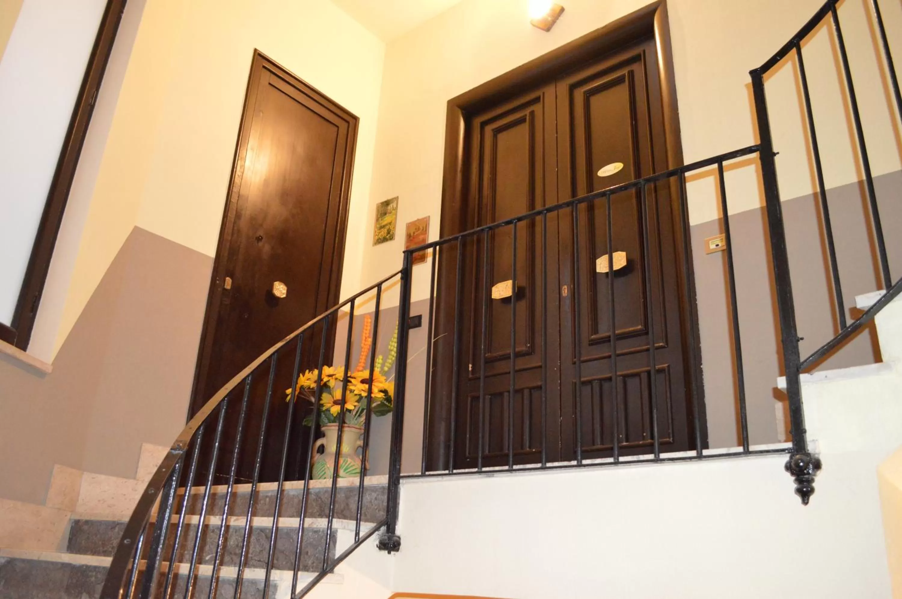 Facade/entrance in Hostel Josef