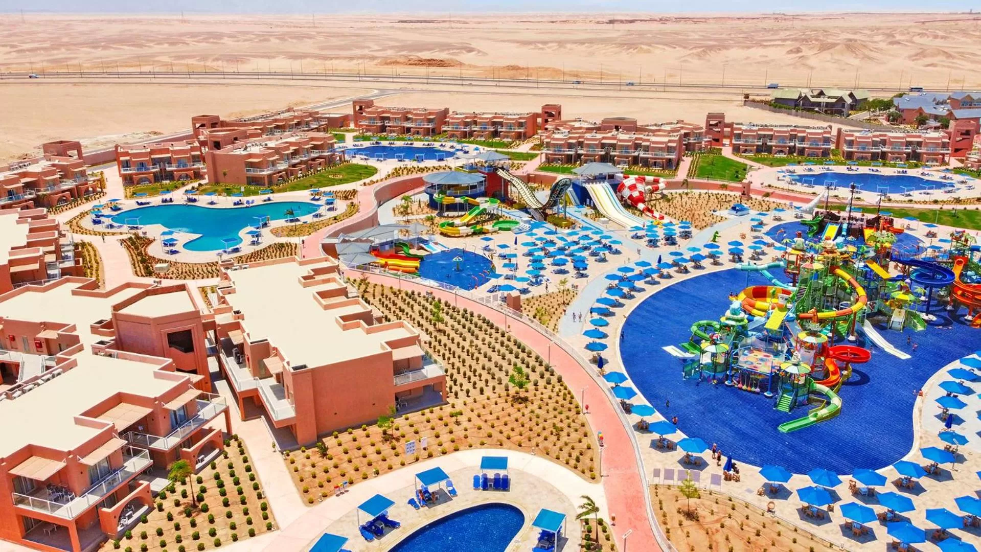 Aqua park in Neverland City Hurghada - Pickalbatros