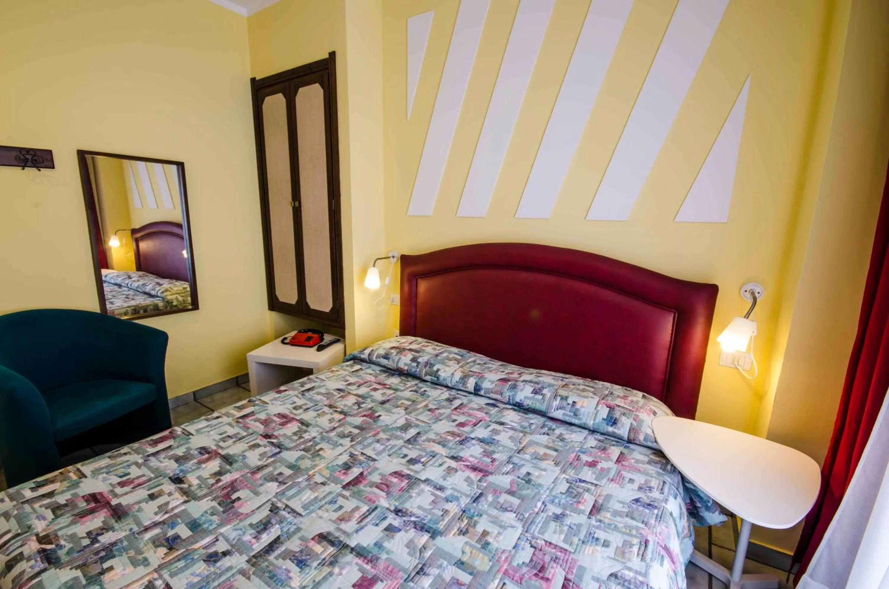 Decorative detail, Bed in Hotel Tarconte