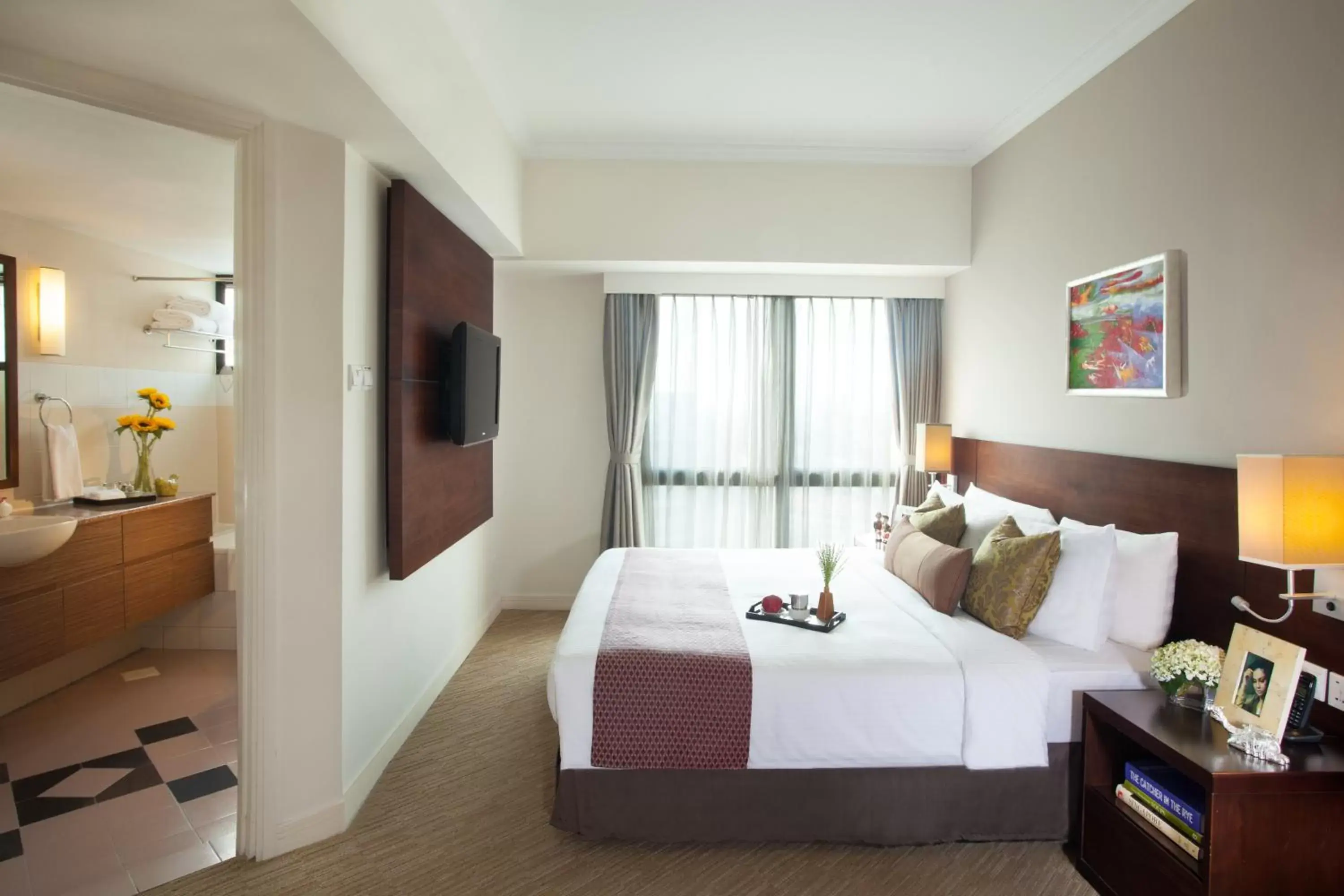 Bedroom, Bed in Somerset Grand Hanoi Bedroom, Bed in Somerset Grand Hanoi
