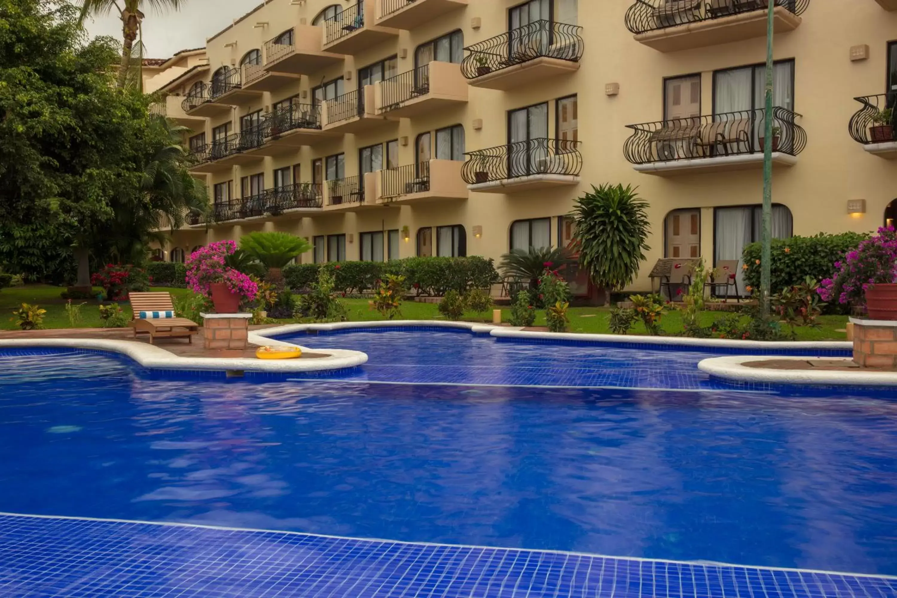 Property building, Swimming Pool in Flamingo Vallarta Hotel & Marina