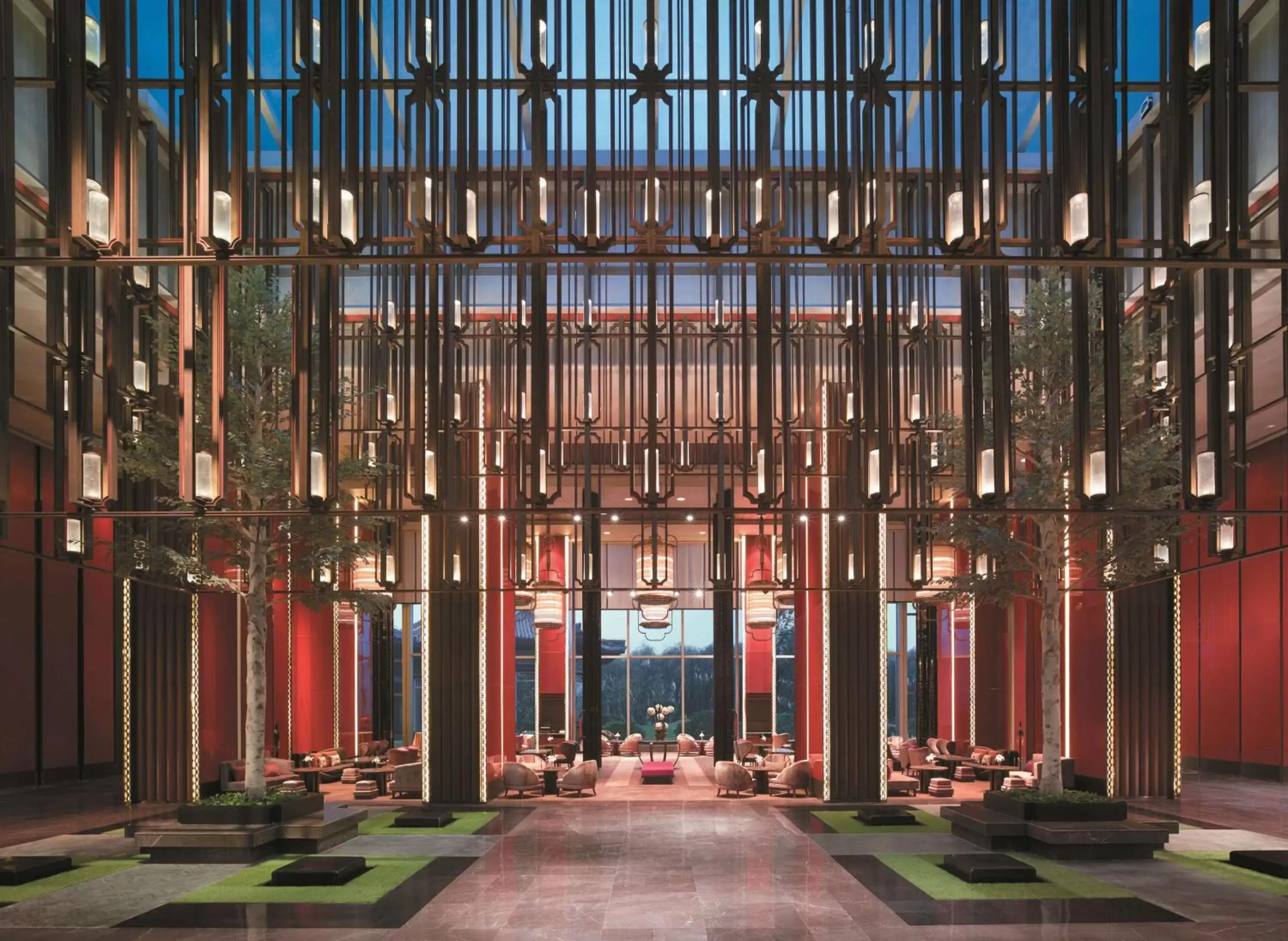 Lobby or reception in Shangri-La Qufu Lobby or reception in Shangri-La Qufu