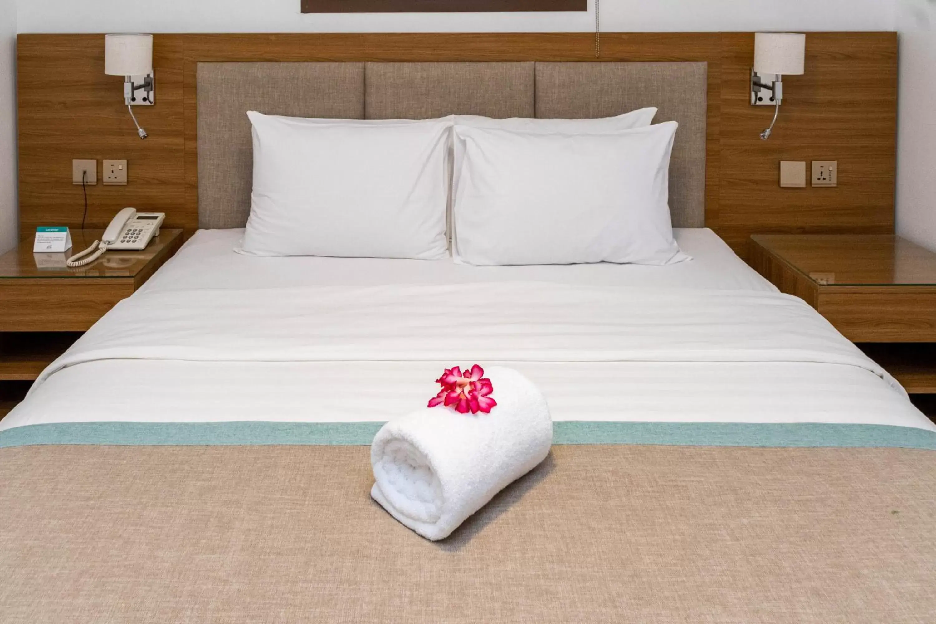 Bed in Sandy Beach Hotel & Resort