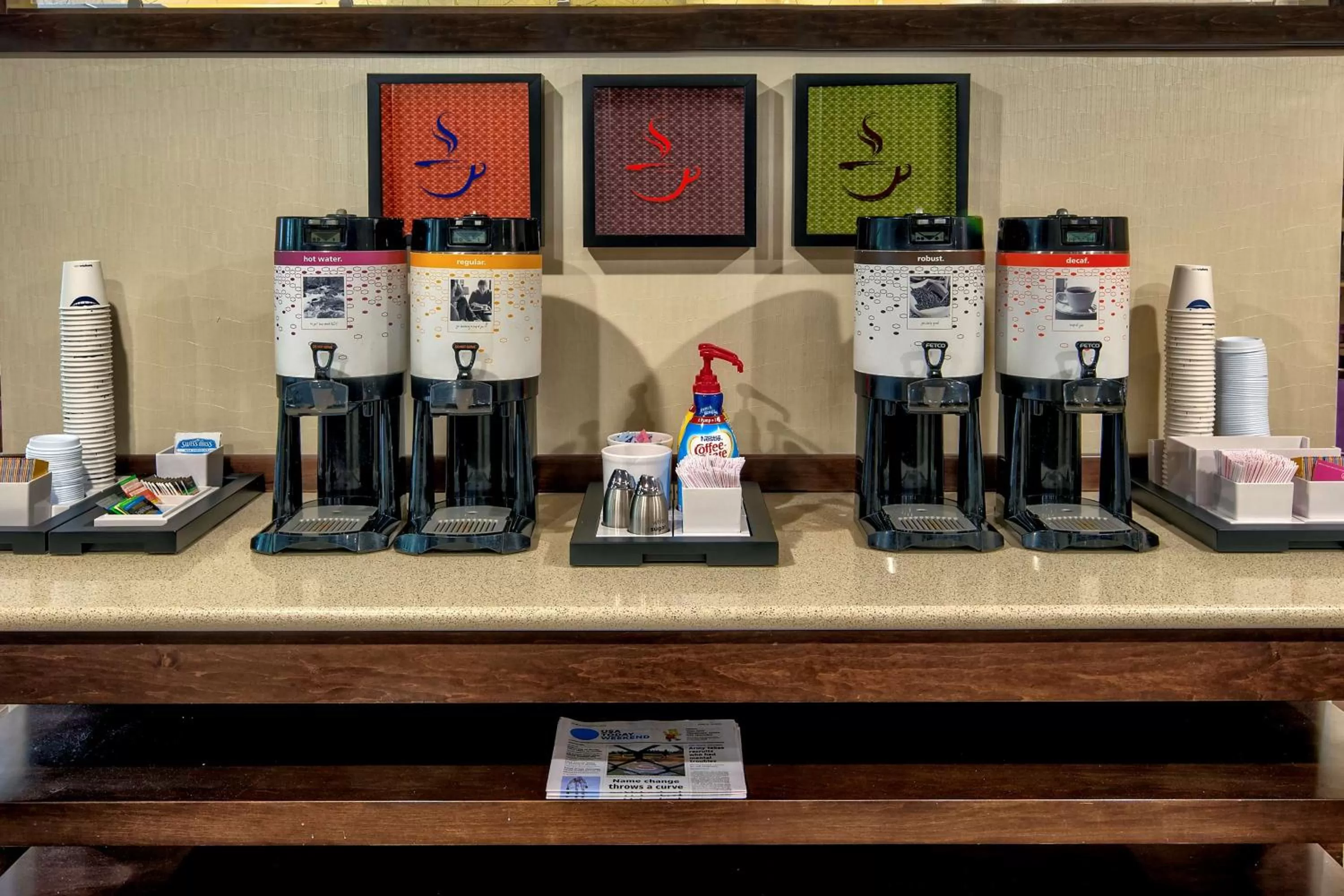 Photo of the whole room in Hampton Inn Dumfries/Quantico