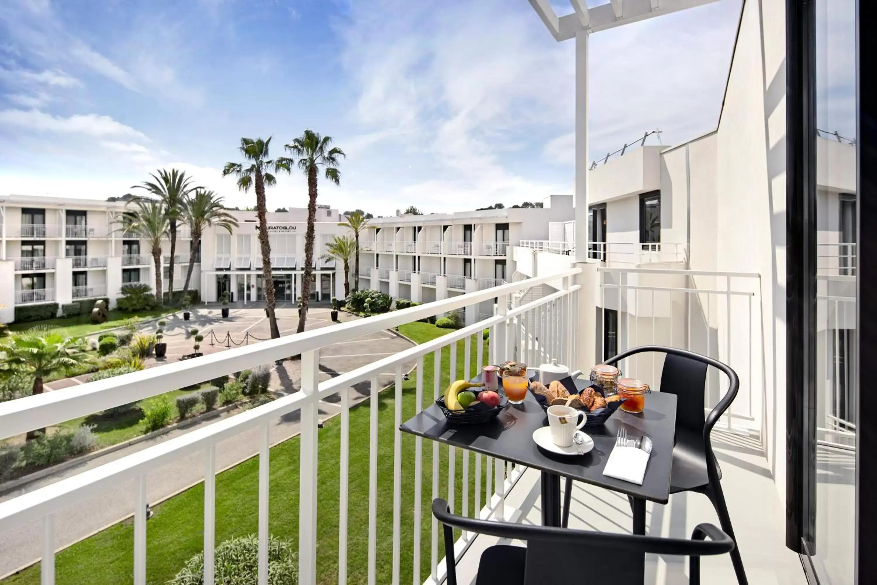 Balcony/Terrace in Mouratoglou Hotel & Resort
