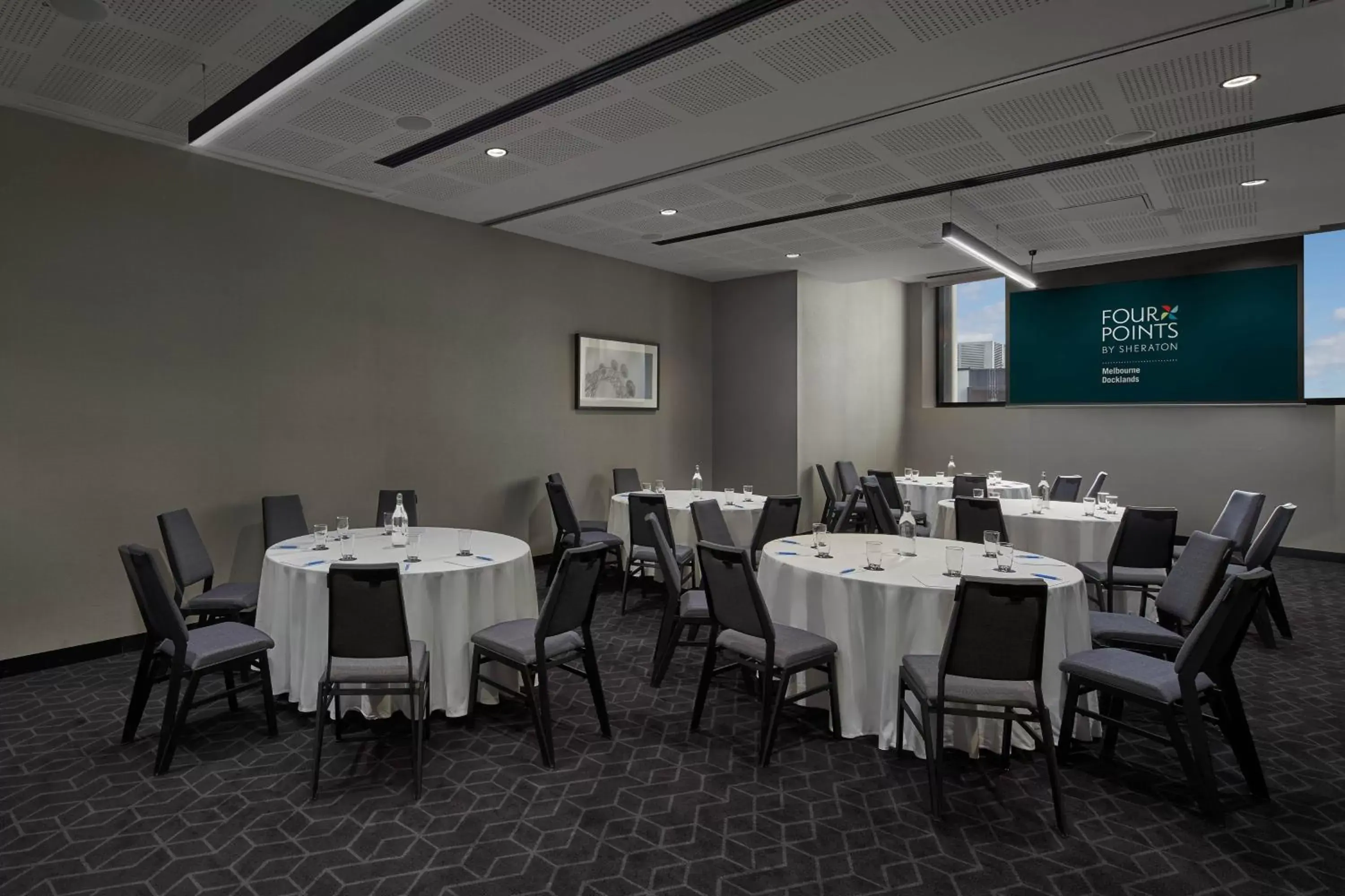 Meeting/conference room, Restaurant/Places to Eat in Four Points by Sheraton Melbourne Docklands