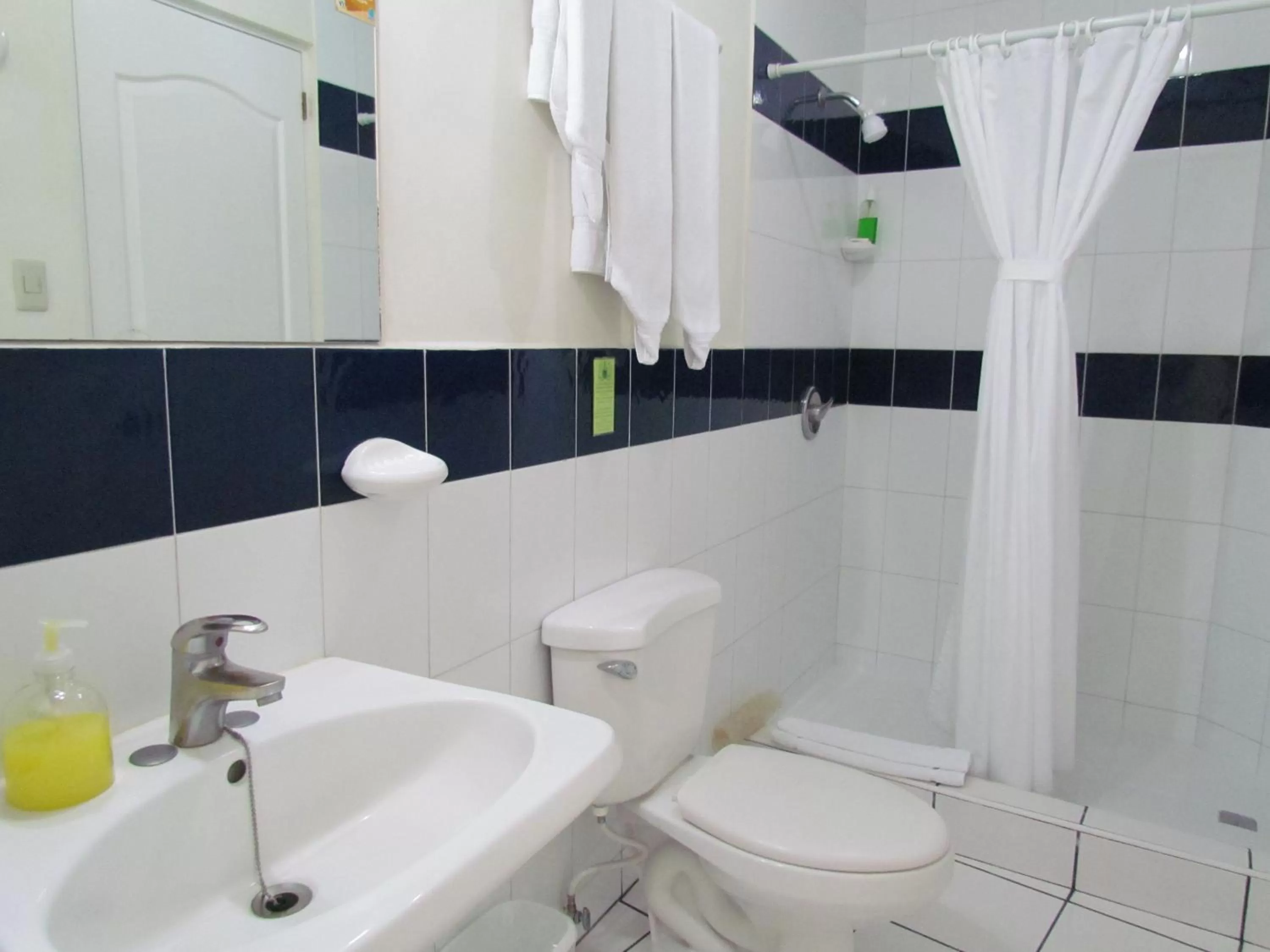 Bathroom in Hotel Villa Serena San Benito