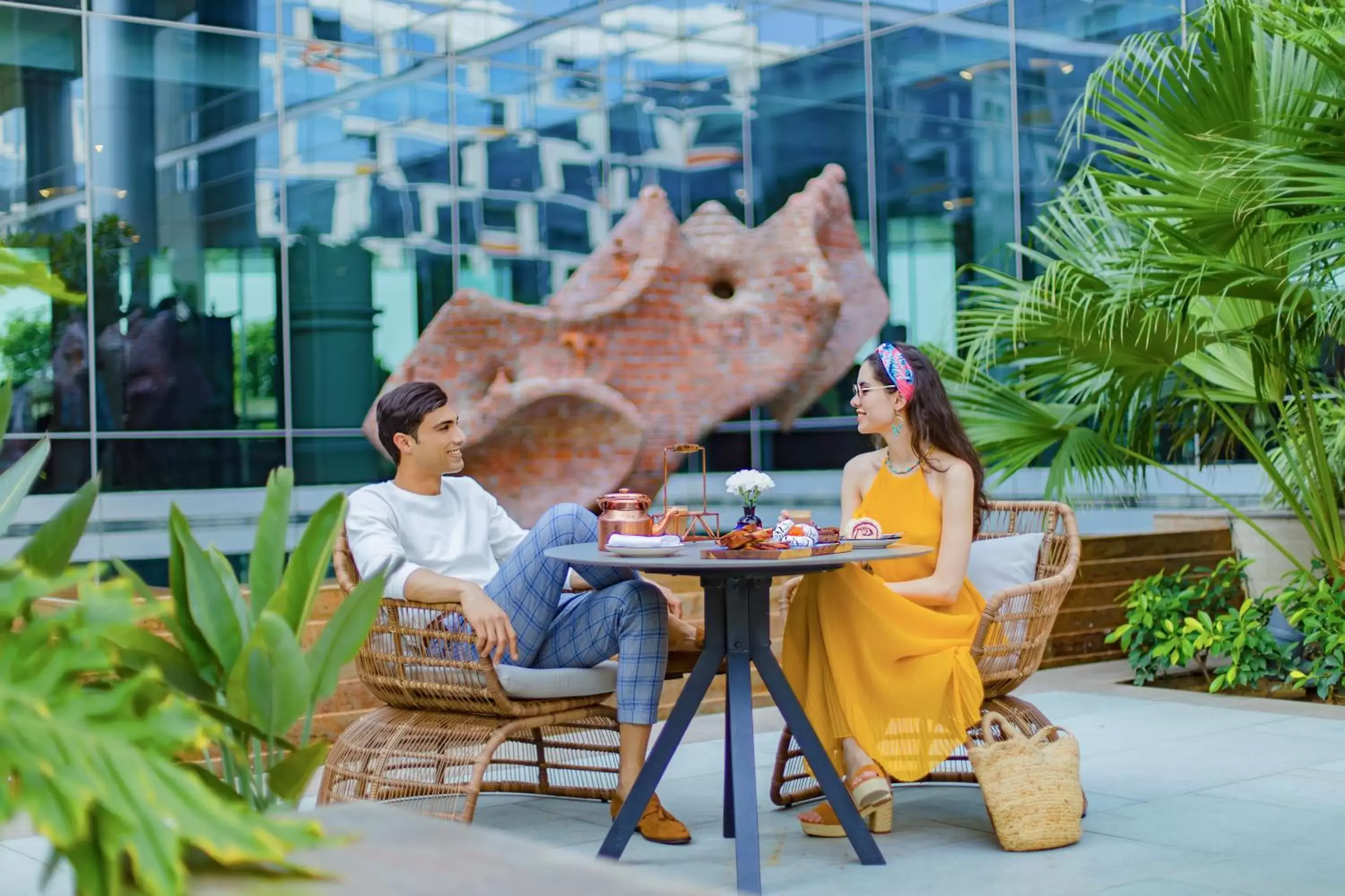 People in Andaz Delhi Aerocity- Concept by Hyatt