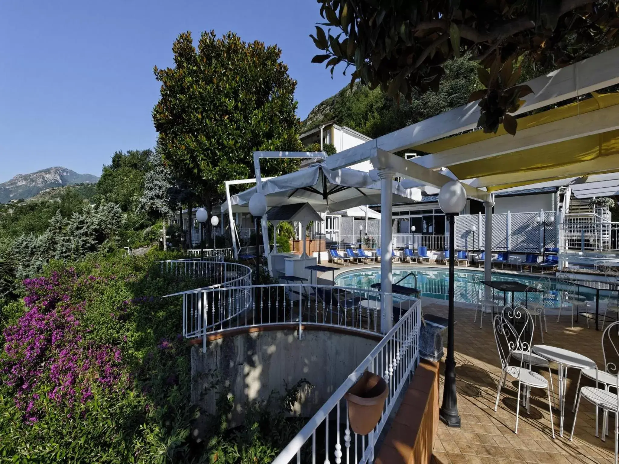 Patio, Patio/Outdoor Area in Hotel Villa Poseidon & Events